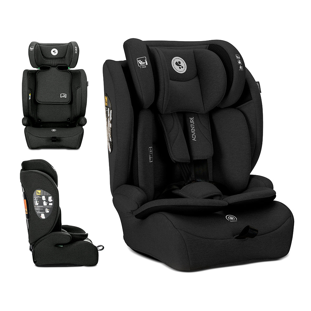 Lorelli Adventure - fotelik i-Size 76-150cm | Black