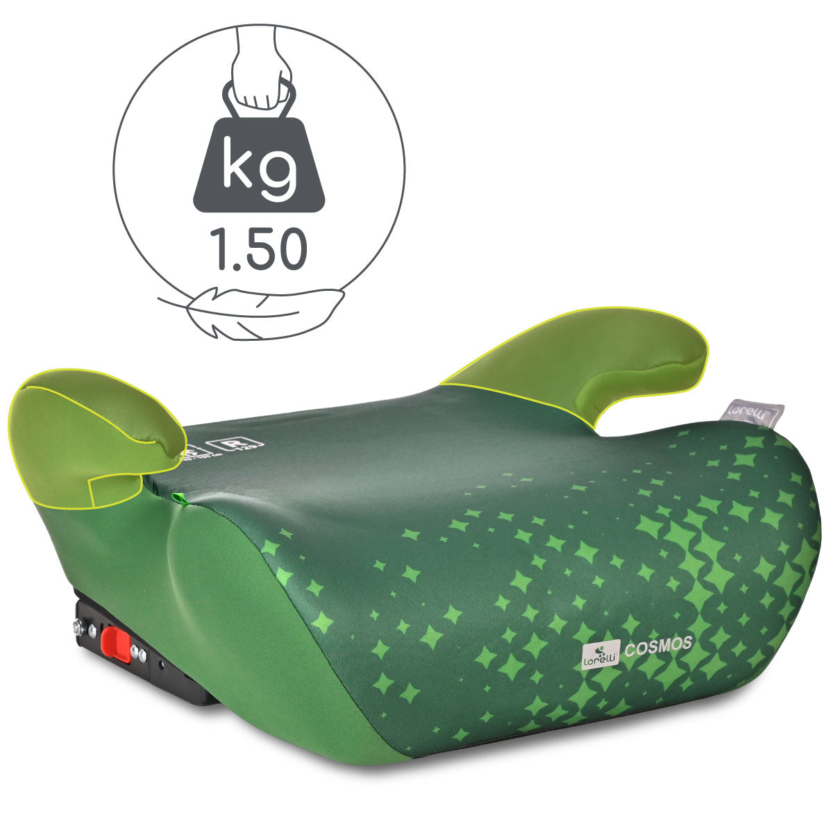 Lorelli Cosmos - podstawka samochodowa ISOFIX 125-150cm | Green.