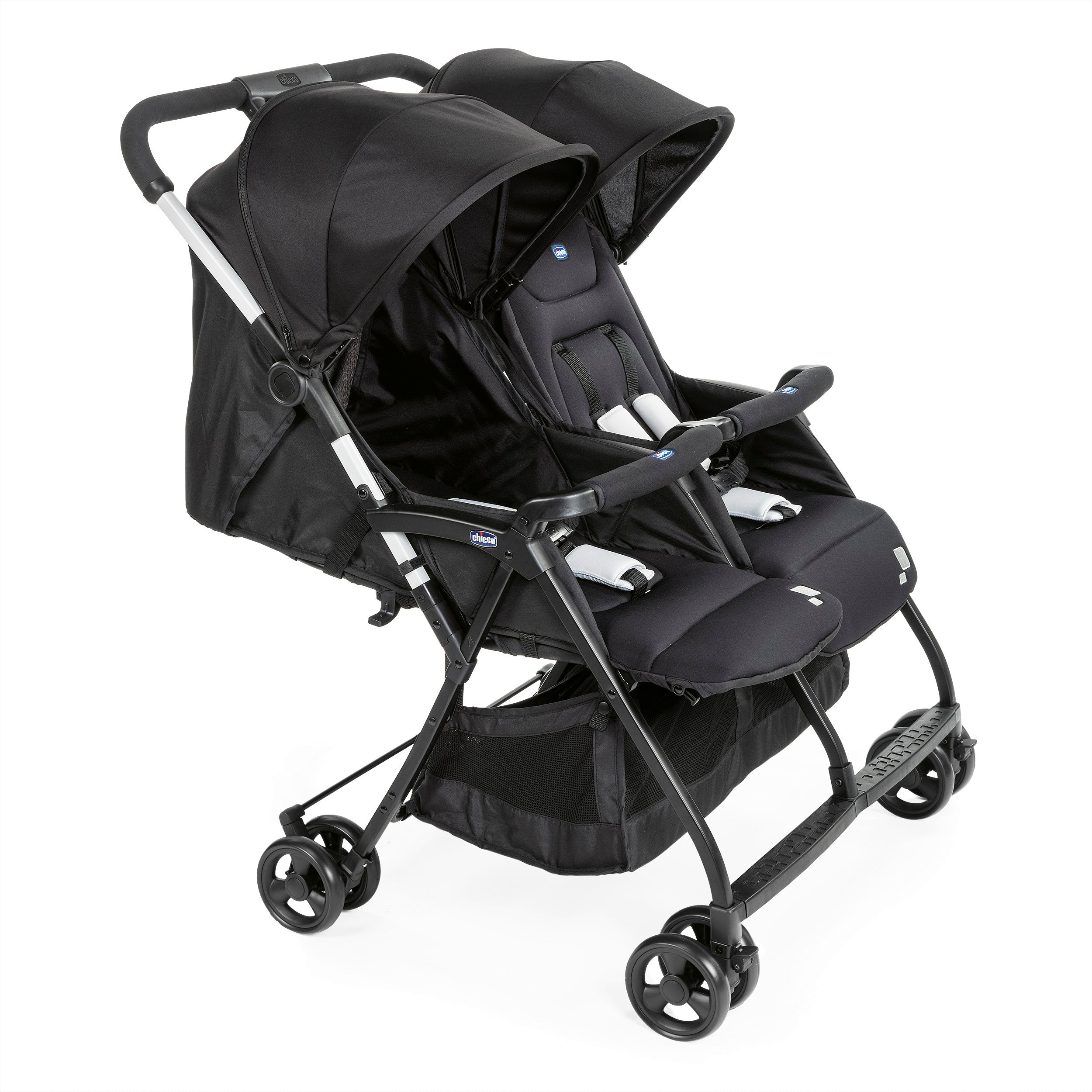Chicco Wózek spacerowy bliźniaczy OHLALA`TWIN Black Night