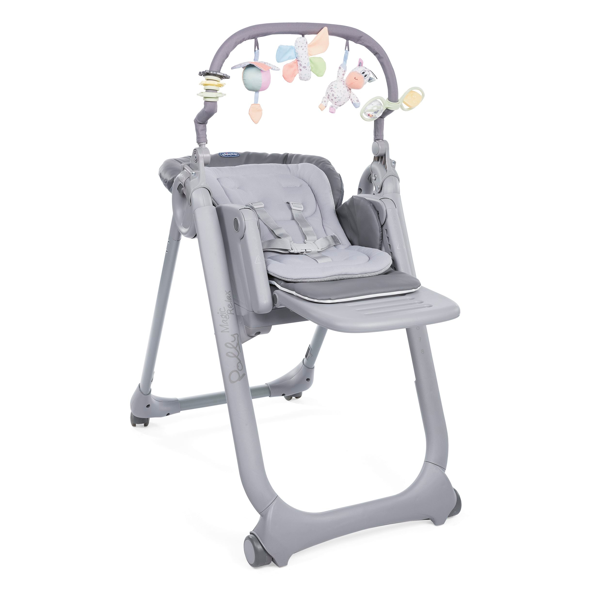 Chicco Krzesełko do karmienia POLLY MAGIC RELAX GRAPHITE