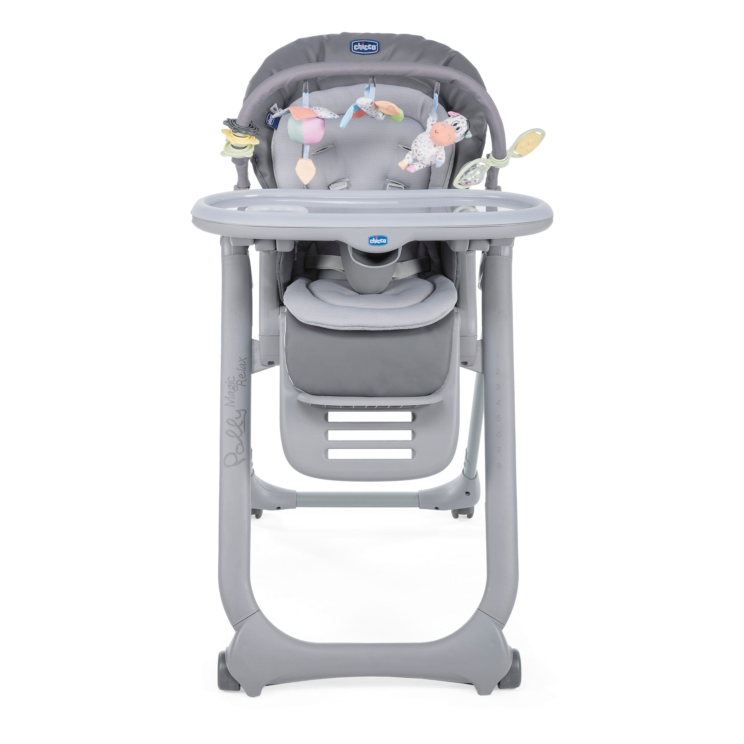 Chicco Krzesełko do karmienia POLLY MAGIC RELAX GRAPHITE