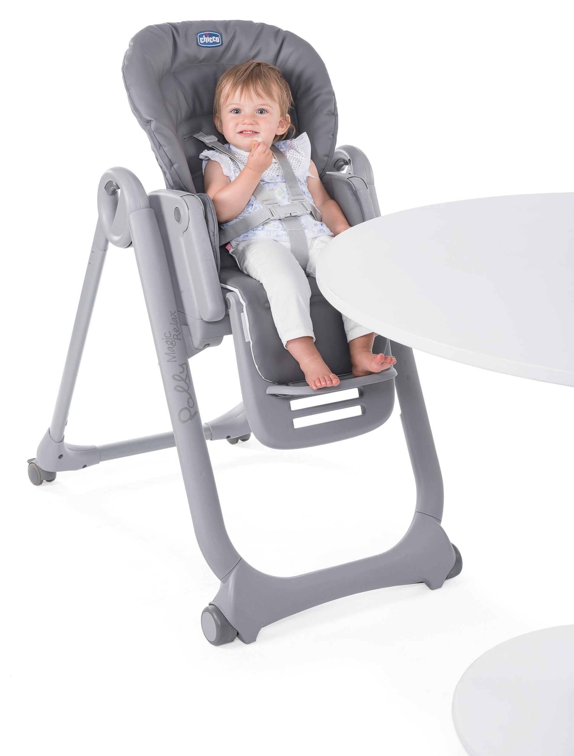 Chicco Krzesełko do karmienia POLLY MAGIC RELAX GRAPHITE