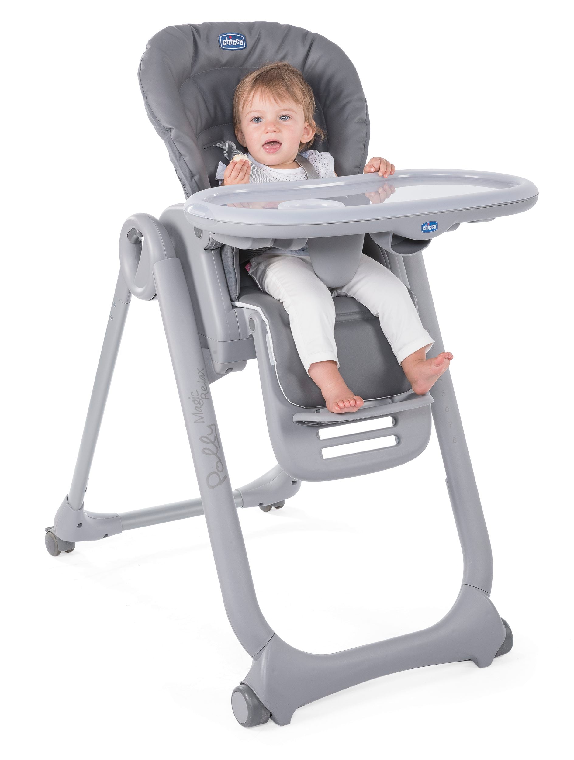 Chicco Krzesełko do karmienia POLLY MAGIC RELAX GRAPHITE