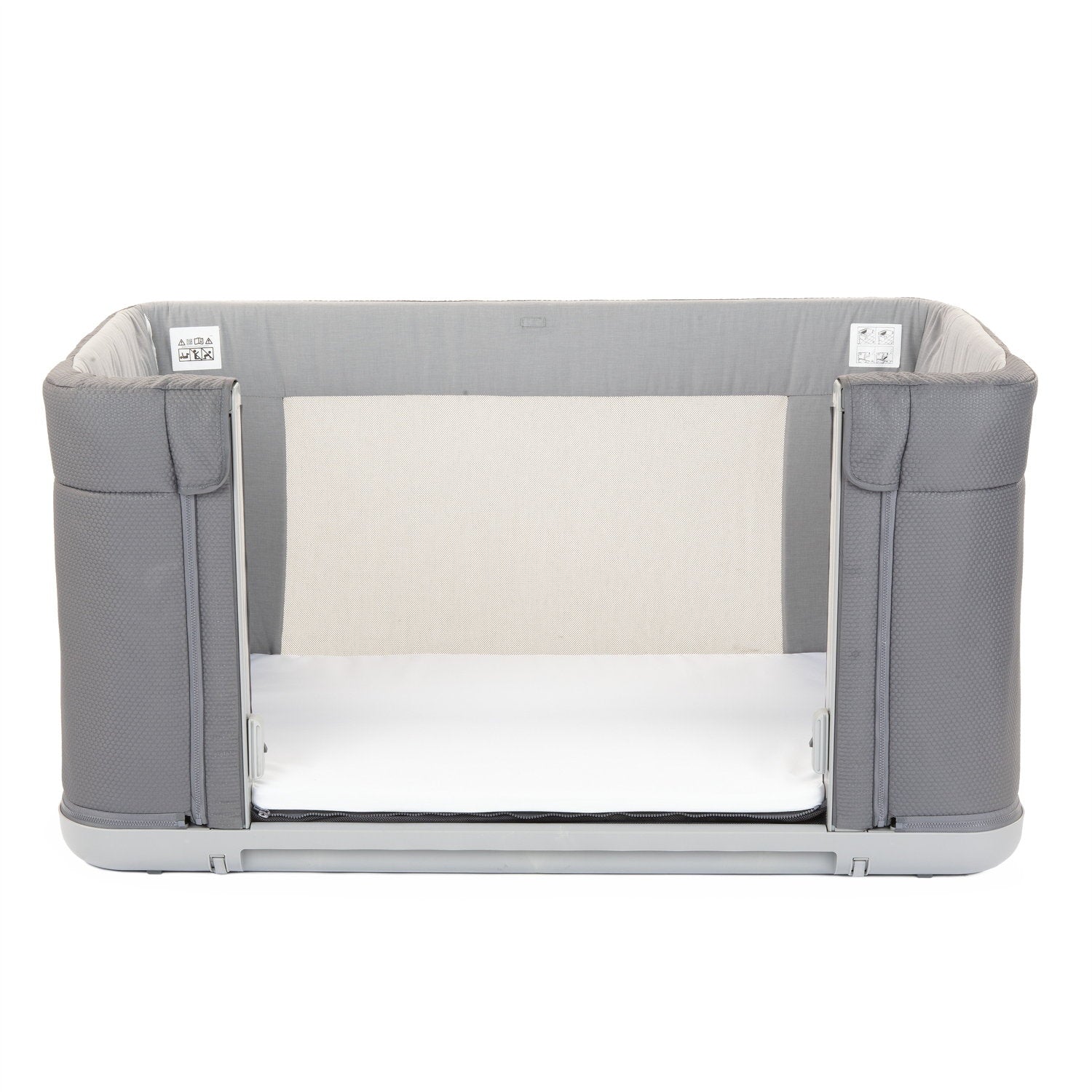 Chicco Łóżeczko dostawne 3w1 NEXT2ME FOREVER MOON GREY