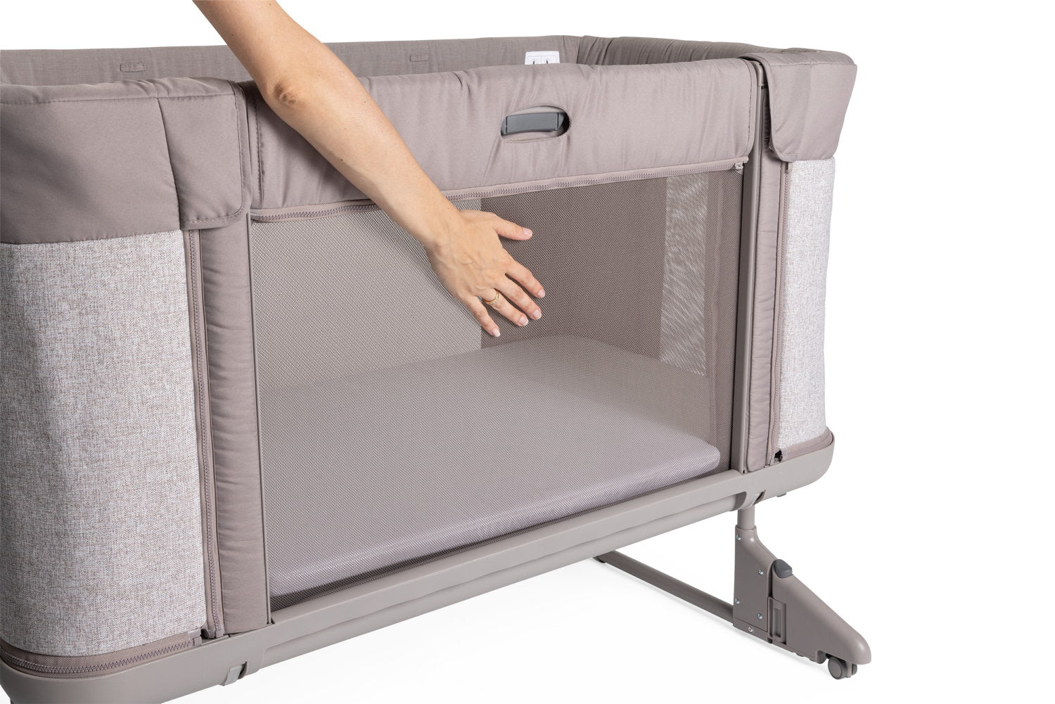 Chicco Łóżeczko dostawne 3w1 NEXT2ME FOREVER ALMOND