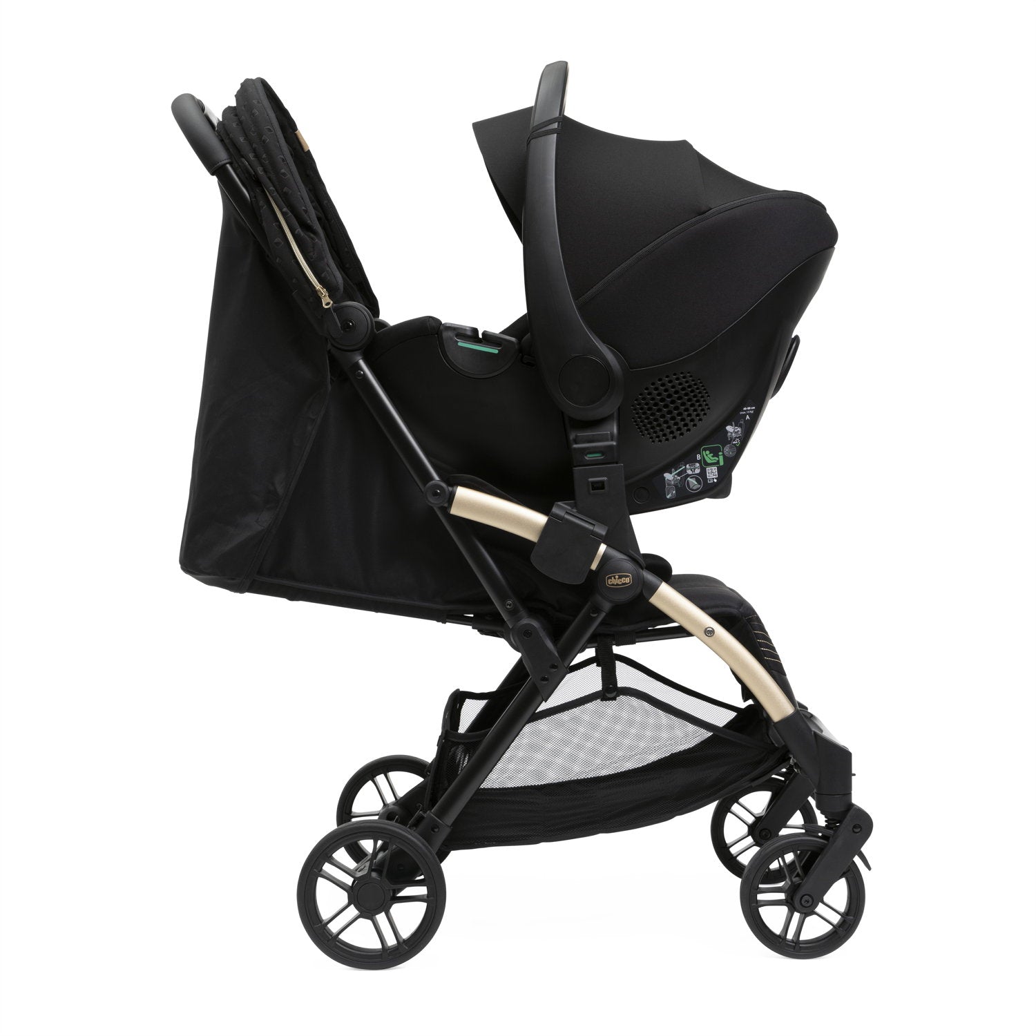 Chicco Wózek spacerowy kompaktowy GOODY XPLUS Black Re_lux