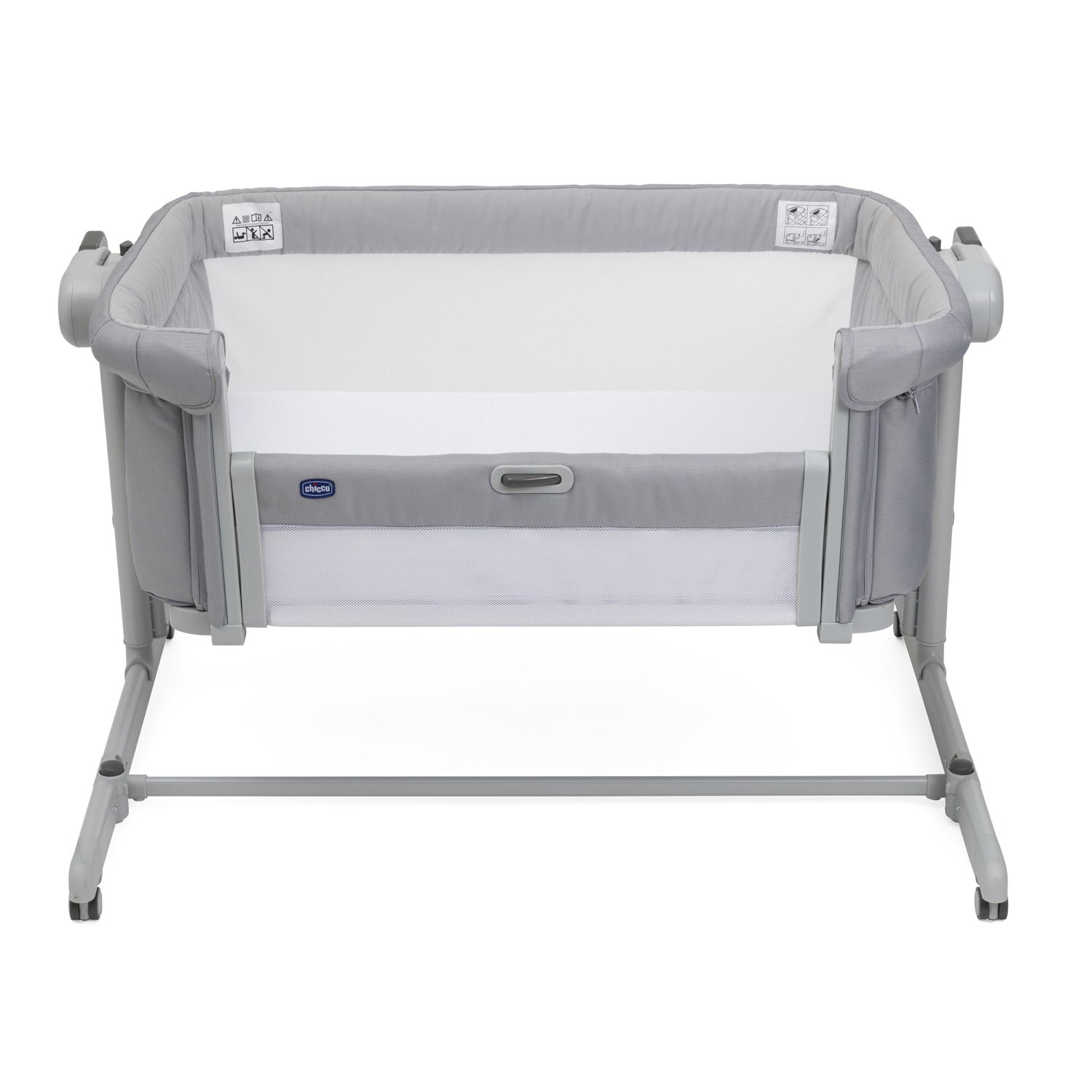 Chicco Łóżeczko dostawne 2w1 NEXT2ME MAGIC EVO GREY MIST