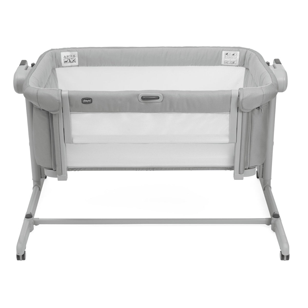 Chicco Łóżeczko dostawne 2w1 NEXT2ME MAGIC EVO GREY MIST