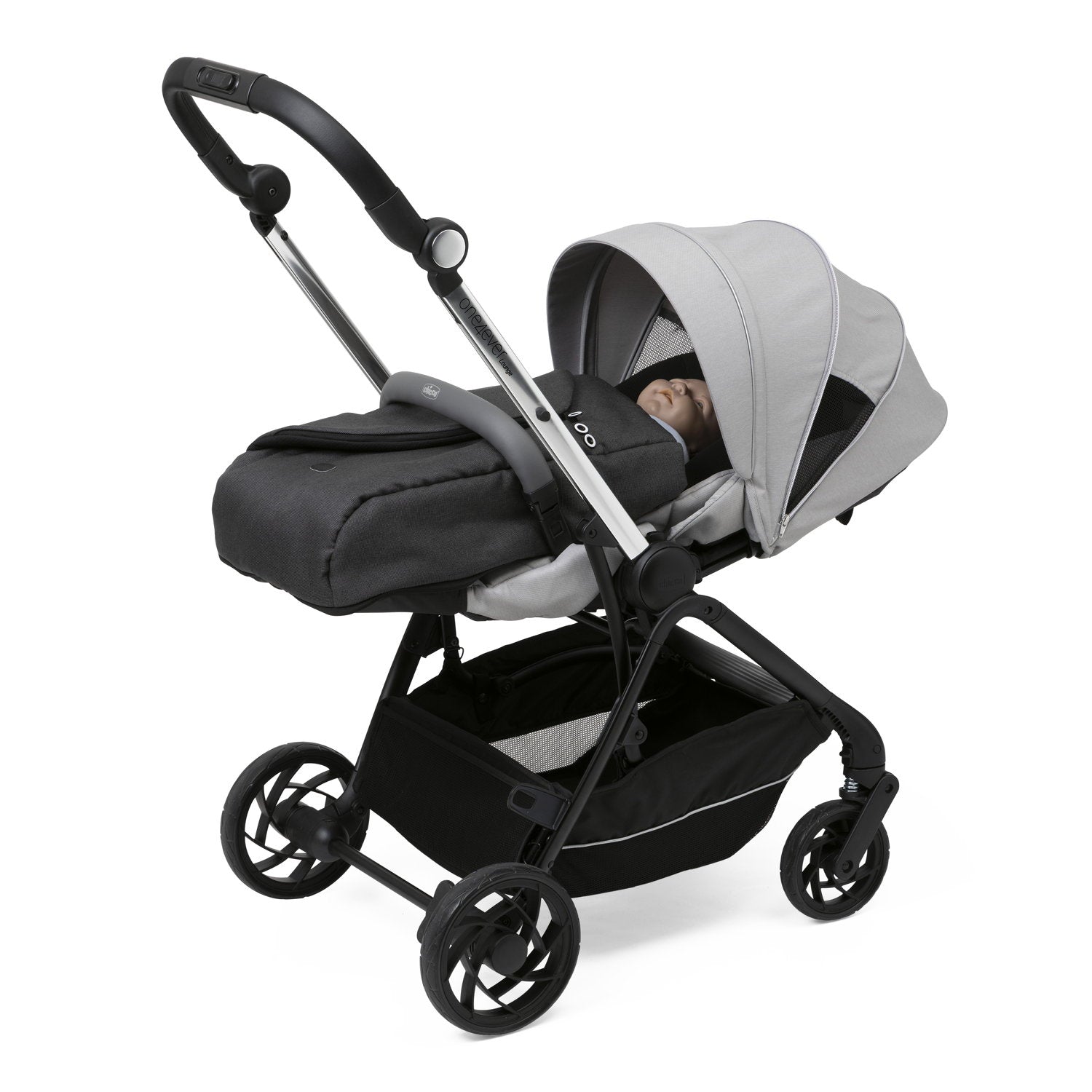 Chicco Wózek spacerowy ONE4EVER LOUNGE Sparkle Grey