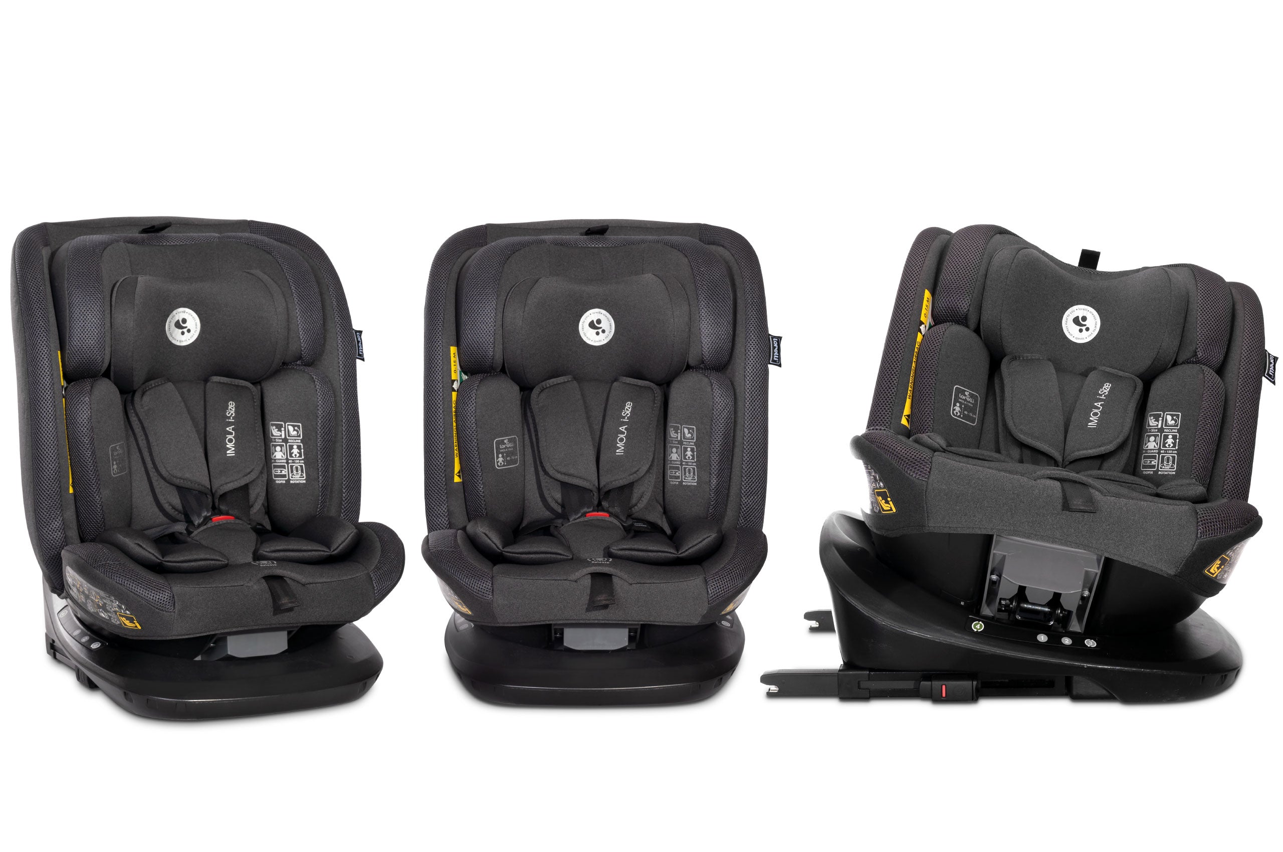Lorelli Imola - fotelik i-Size 40-150 cm ISOFIX 360 | Black.