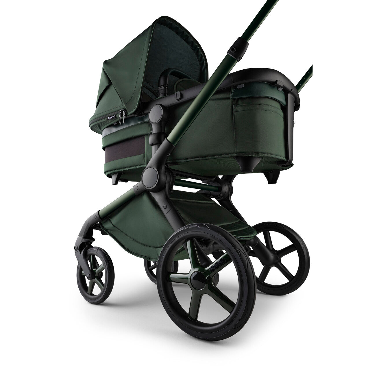 Bugaboo Fox5 Wózek 2w1 Komplet Noir Limited Edition MIDNIGHT GREEN