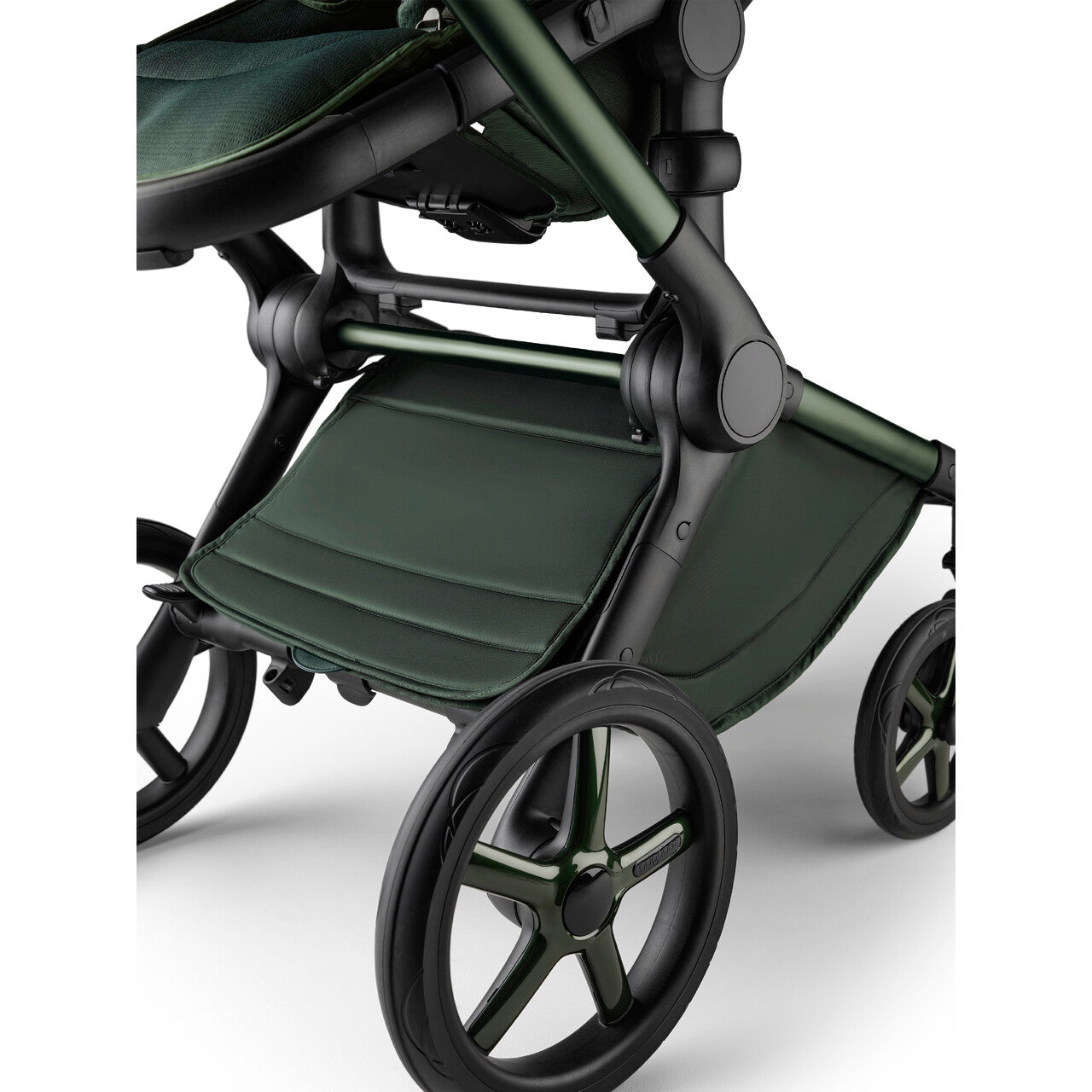 Bugaboo Fox5 Wózek 2w1 Komplet Noir Limited Edition MIDNIGHT GREEN