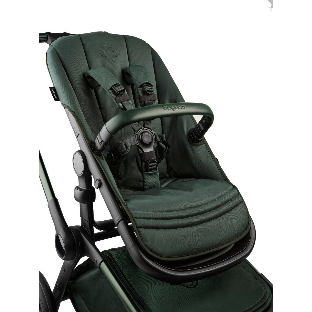 Bugaboo Fox5 Wózek 2w1 Komplet Noir Limited Edition MIDNIGHT GREEN