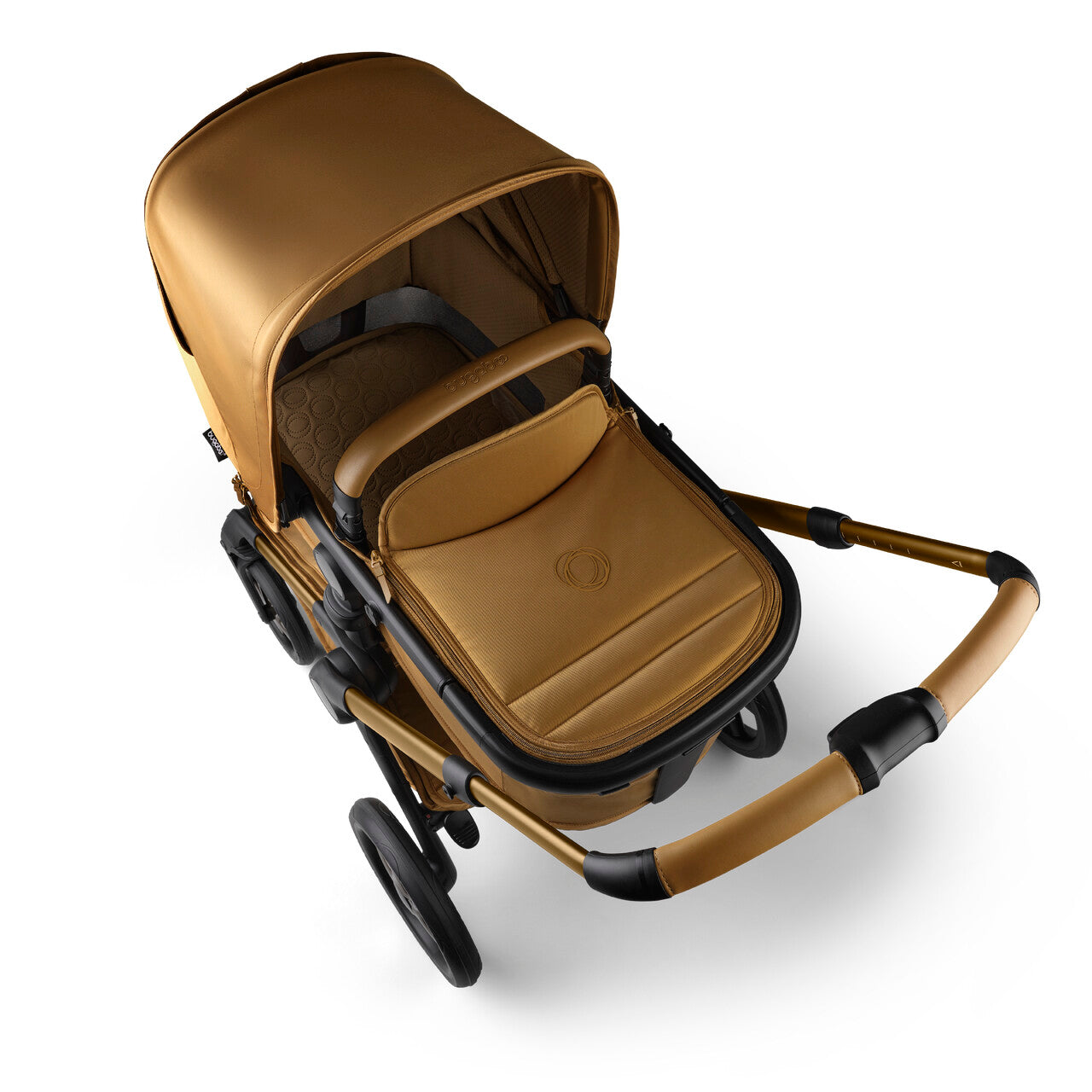 Bugaboo Fox5 Wózek 2w1 Komplet Noir Limited Edition AMBER GLOW