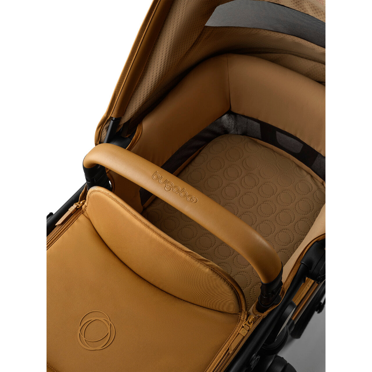 Bugaboo Fox5 Wózek 2w1 Komplet Noir Limited Edition AMBER GLOW