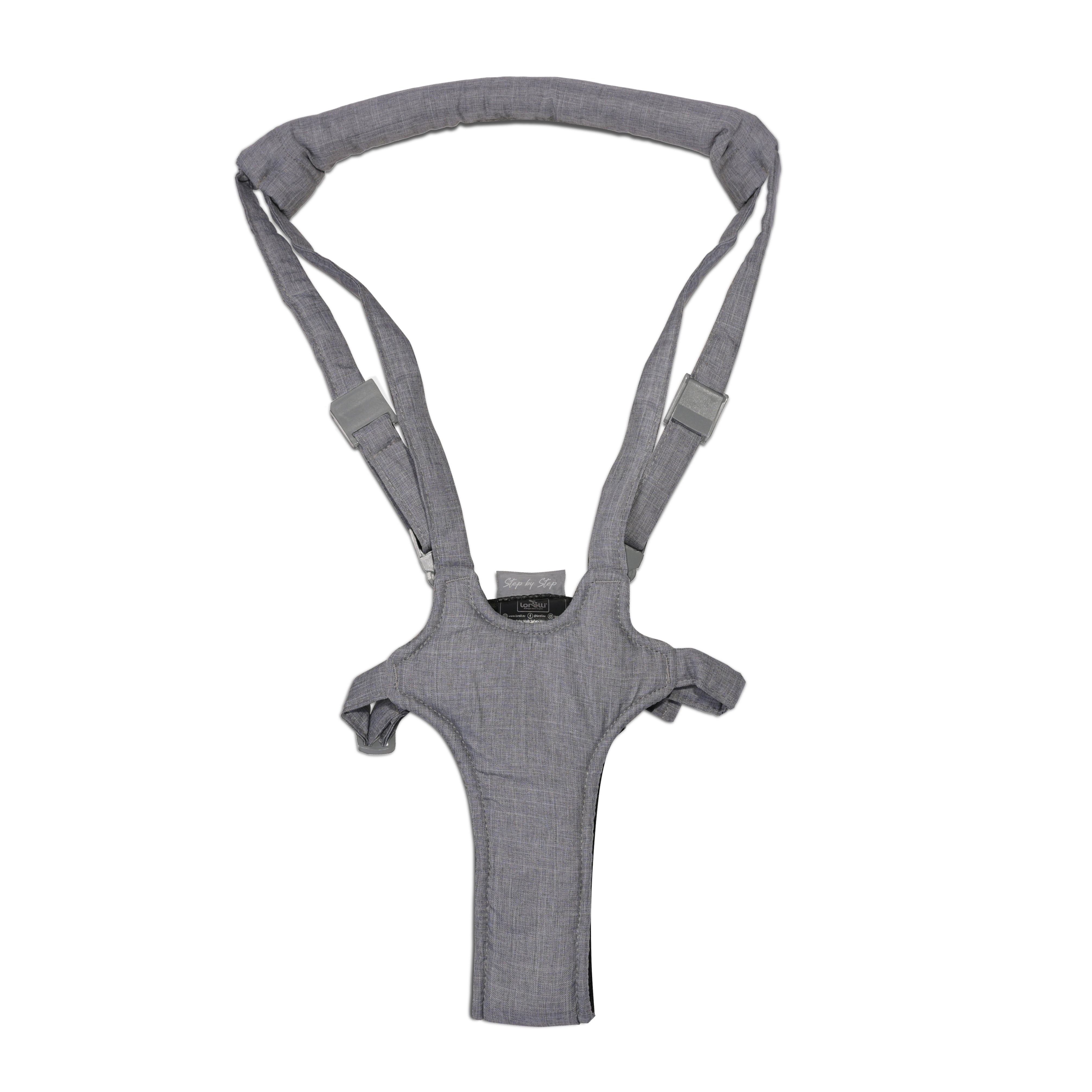 Lorelli Step by Step - uprząż do nauki chodzenia | Grey&Black