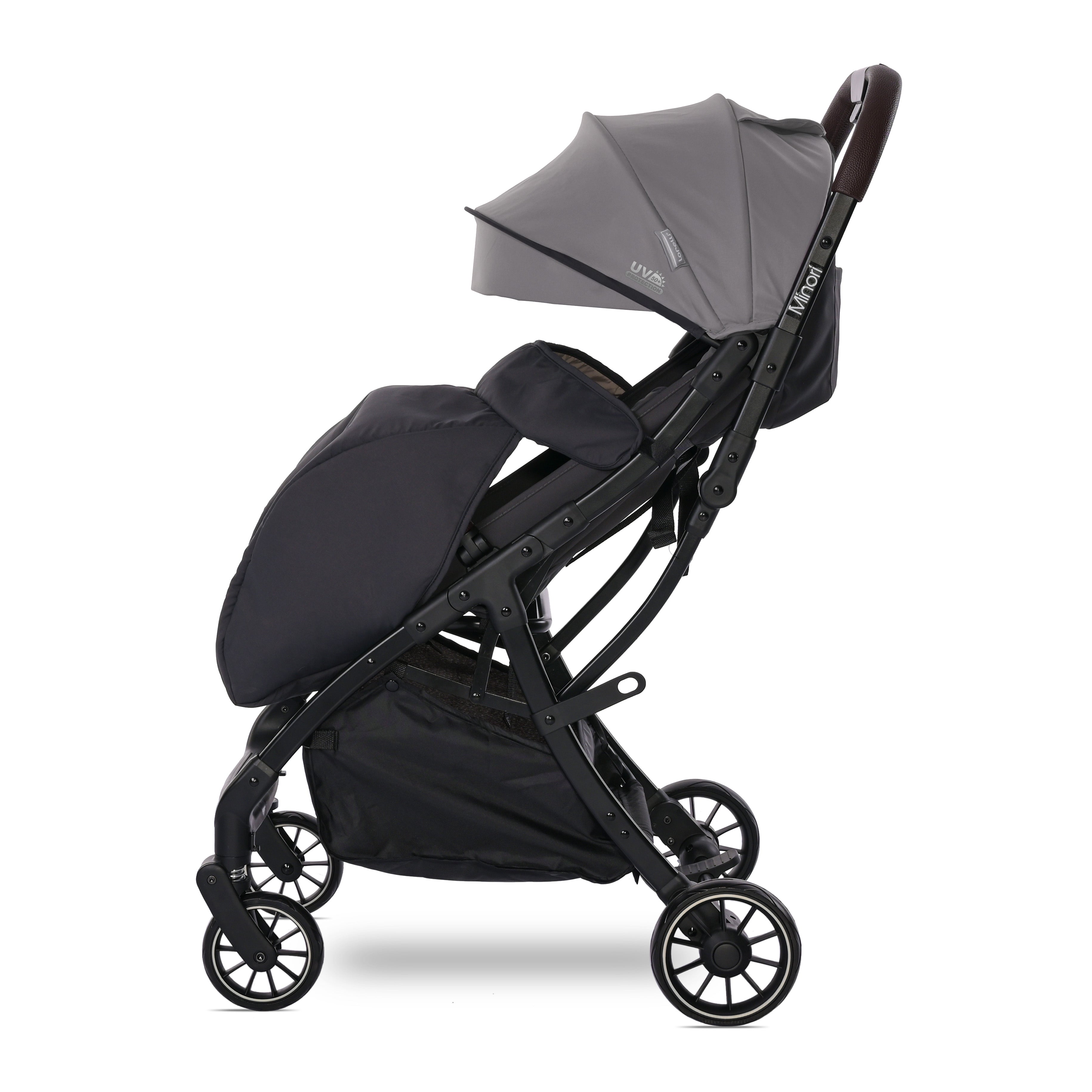 Lorelli Minori - wózek spacerowy autofold do 22kg | Grey