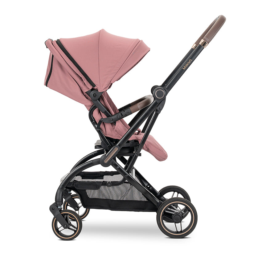Lorelli Makaya - wózek spacerowy do 22kg obrotowy 360 | Pink