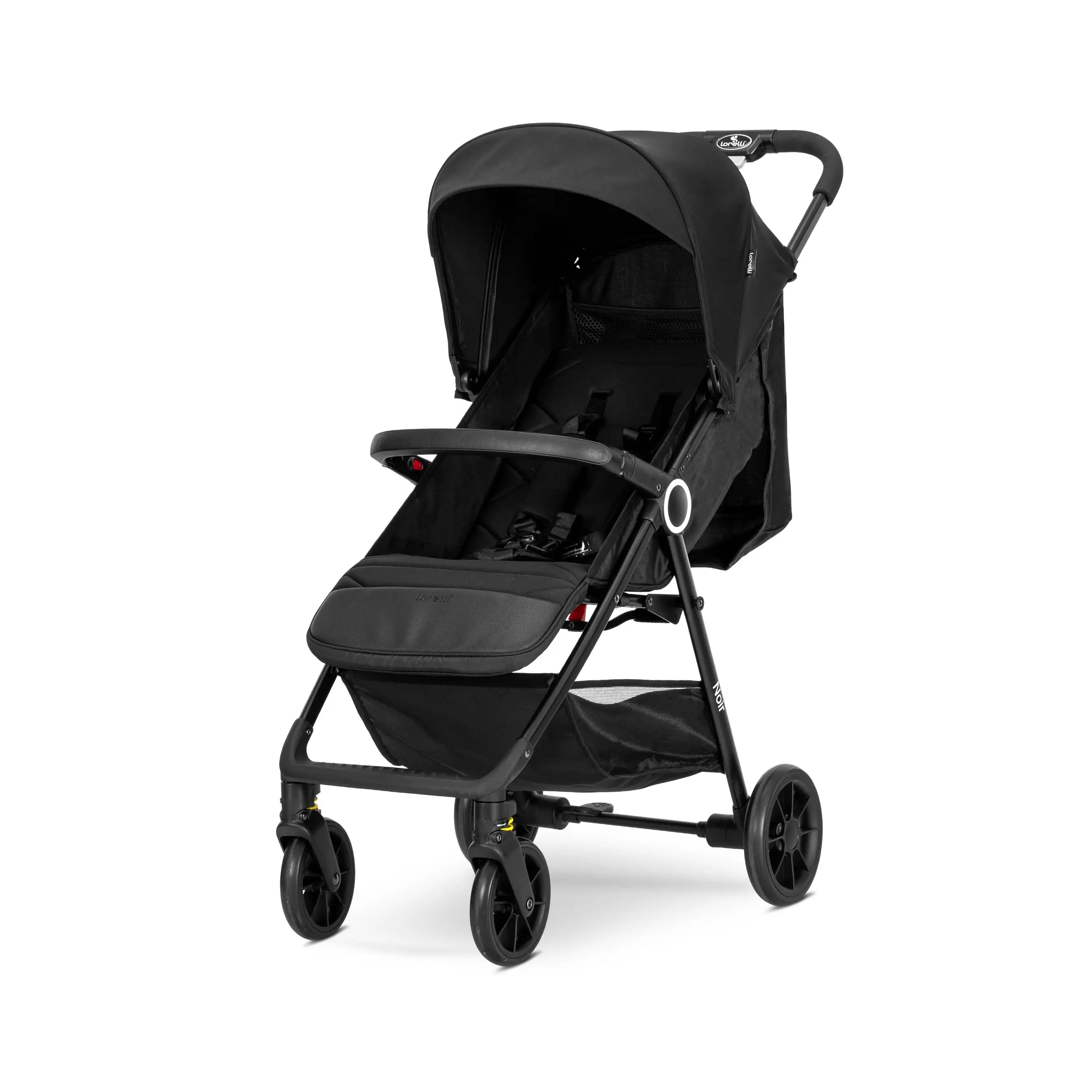 Lorelli Noir - wózek spacerowy do 22kg | Black