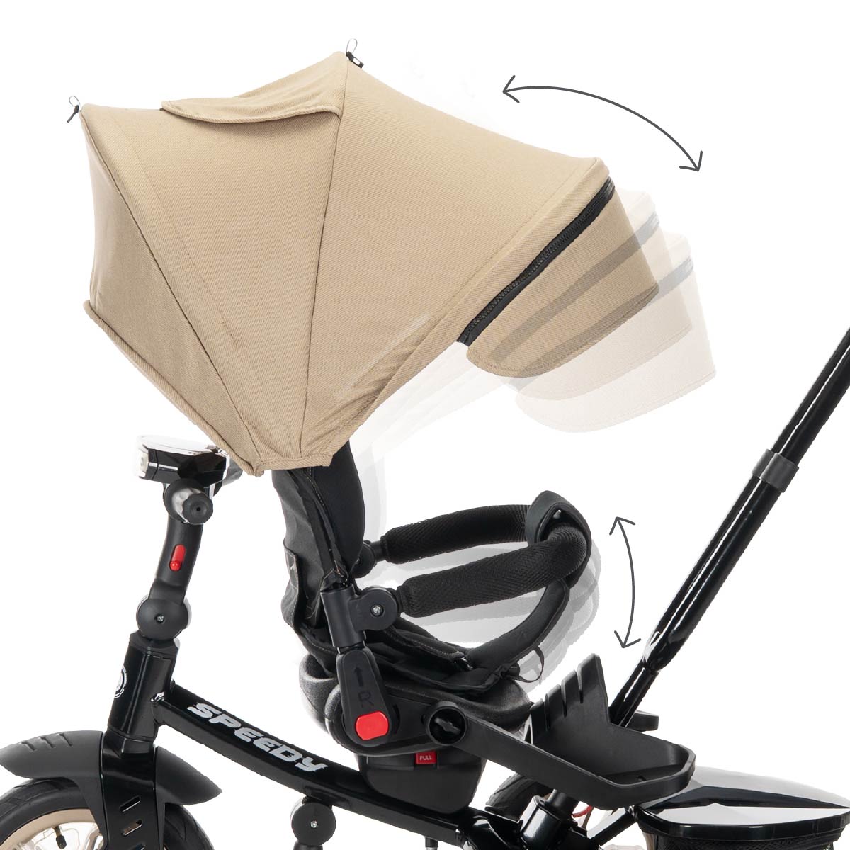 Lorelli Speedy Air - rowerek trójkołowy | Beige