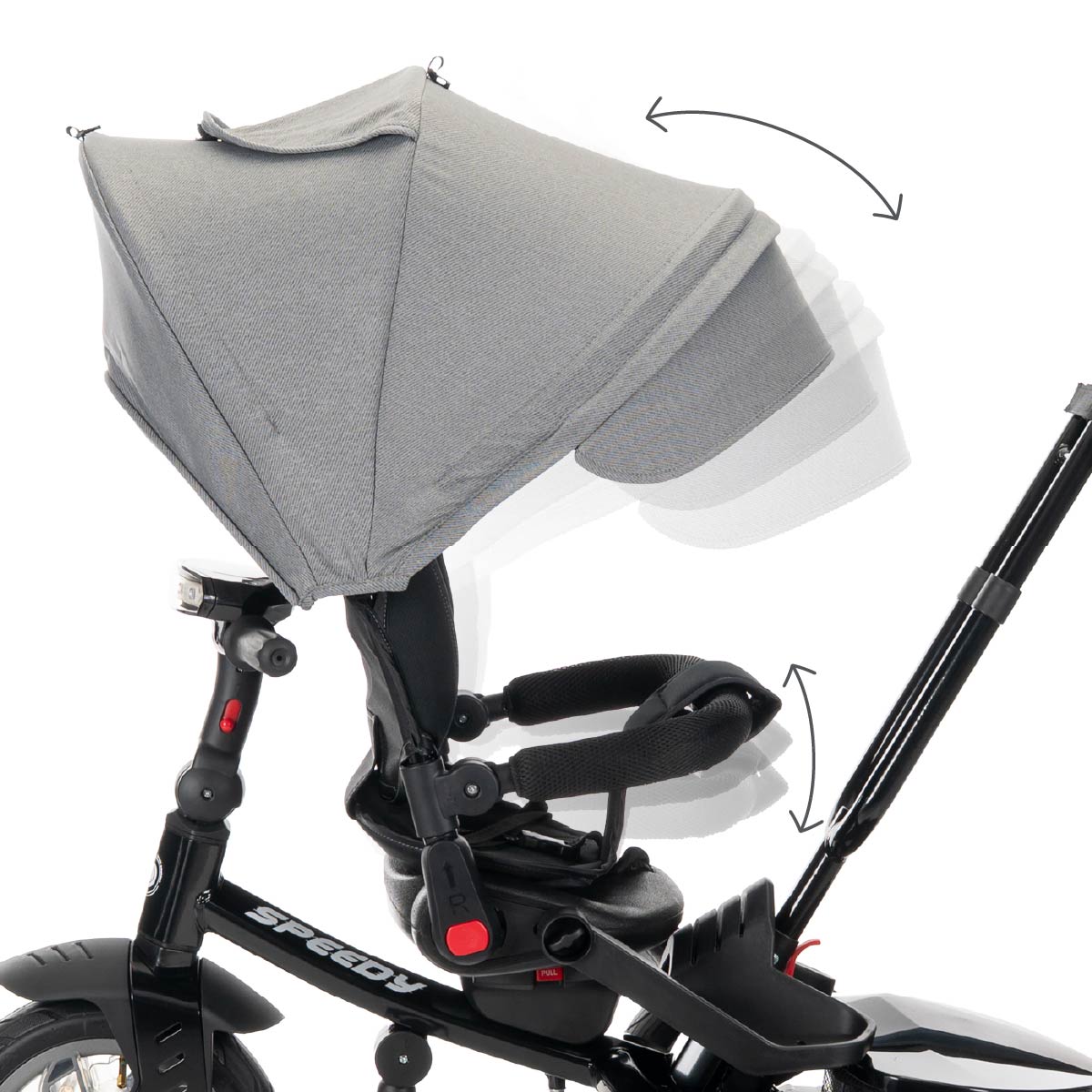 Lorelli Speedy Air - rowerek trójkołowy | Grey