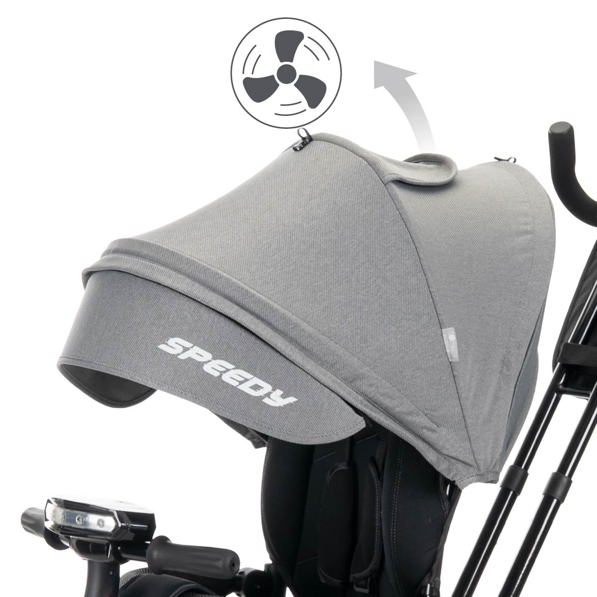 Lorelli Speedy Air - rowerek trójkołowy | Grey