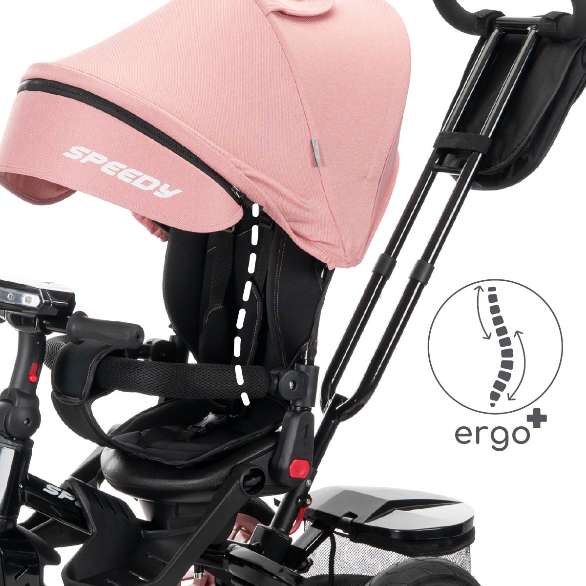 Lorelli Speedy Air - rowerek trójkołowy | Pink