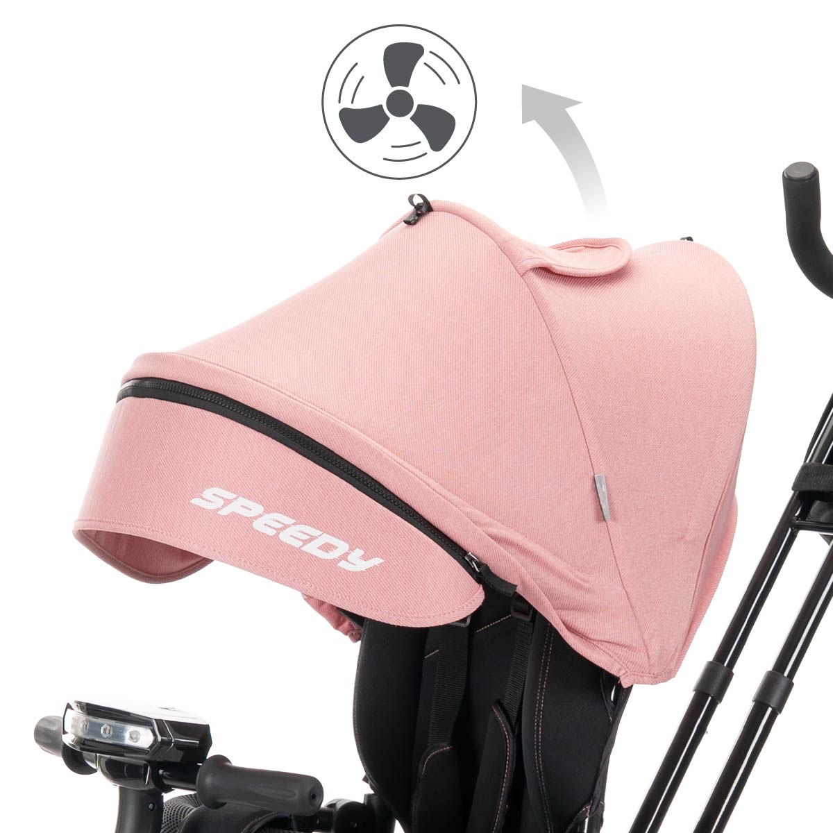 Lorelli Speedy Air - rowerek trójkołowy | Pink