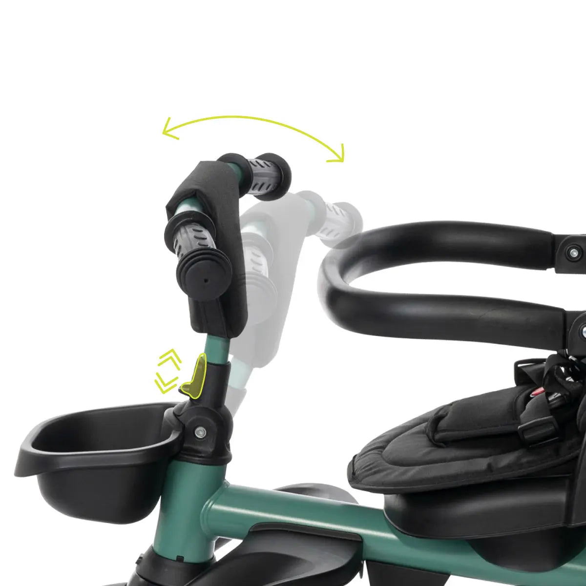 Lorelli Freccia - rowerek trójkołowy 5w1 pchacz składany z funkcją wolnego koła czarny