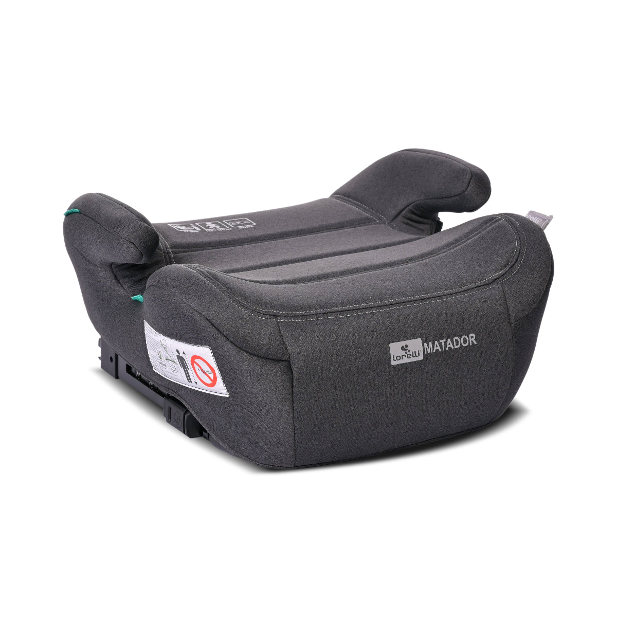 Lorelli Matador - podstawka samochodowa ISOFIX 125-150cm | Black Jasper.