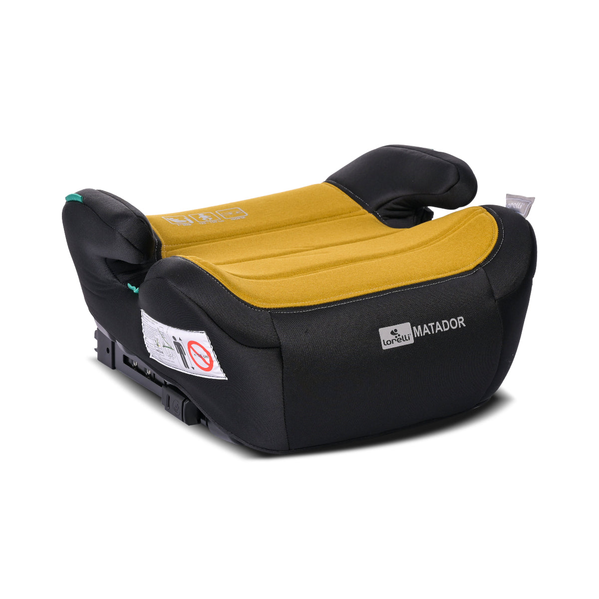 Lorelli Matador - podstawka samochodowa ISOFIX 125-150cm | Lemon Curry.