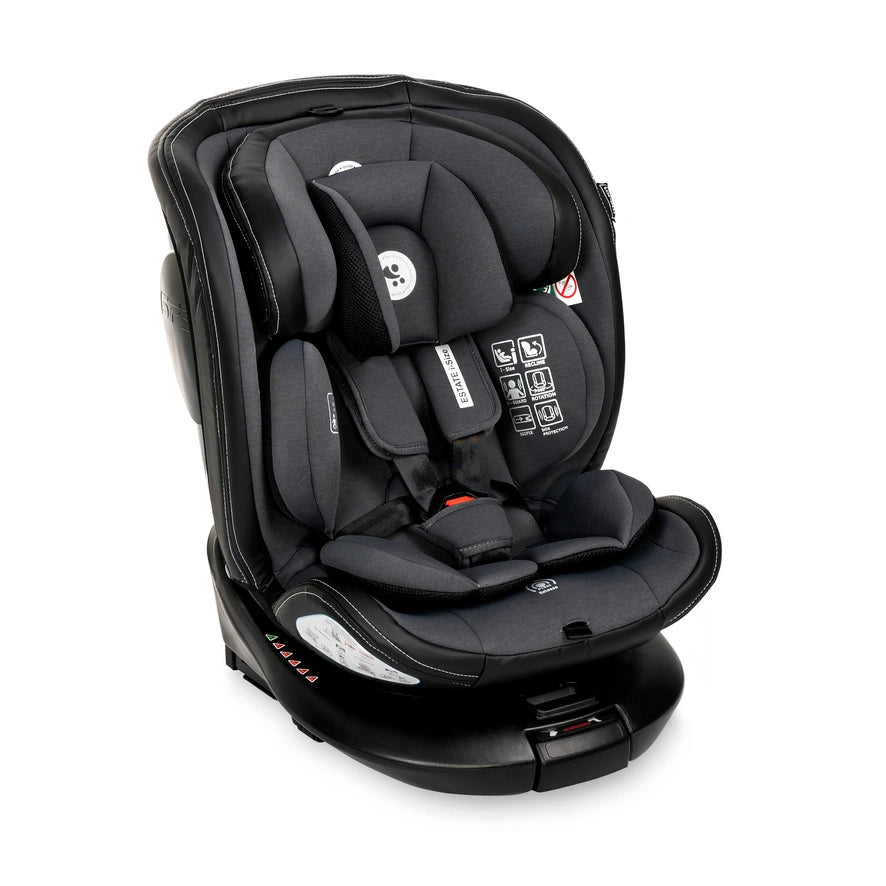 Lorelli Estate - fotelik i-Size ISOFIX 40-150cm | Grey