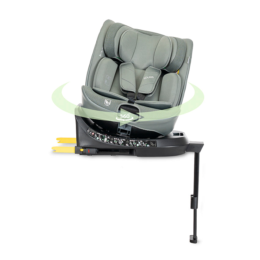 Lorelli Solaris - fotelik i-Size ISOFIX 40-150cm 360 SPS | Green