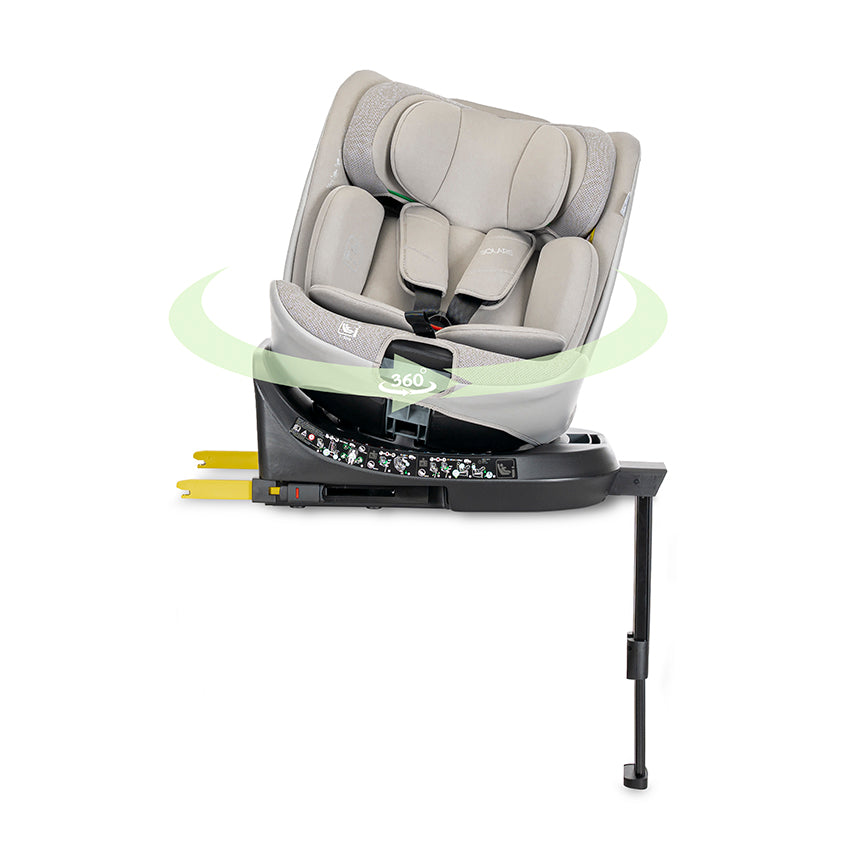 Lorelli Solaris - fotelik i-Size ISOFIX 40-150cm 360 SPS | Grey