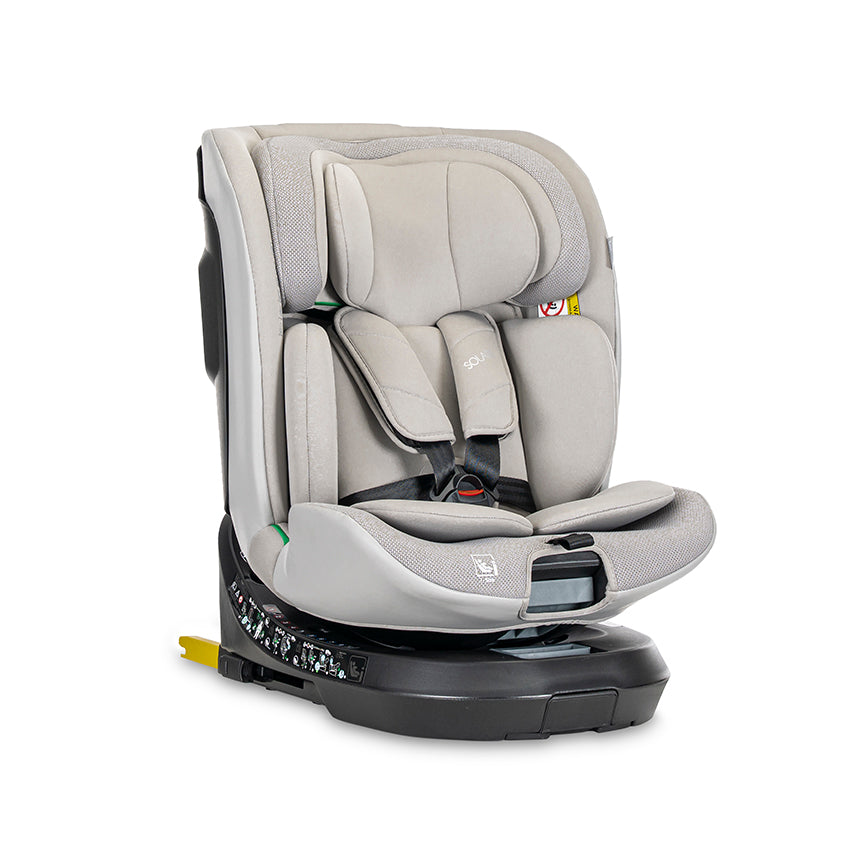 Lorelli Solaris - fotelik i-Size ISOFIX 40-150cm 360 SPS | Grey