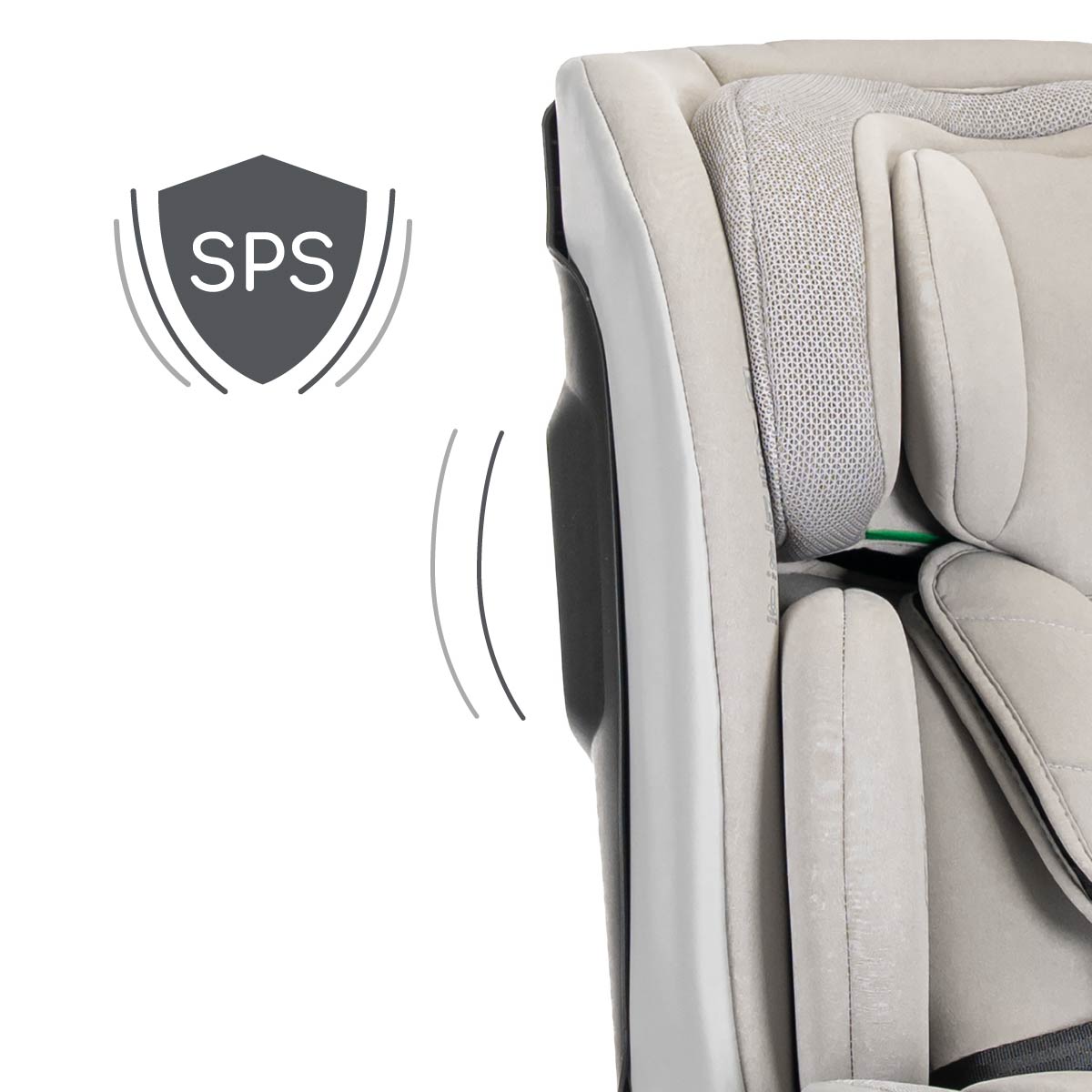 Lorelli Solaris - fotelik i-Size ISOFIX 40-150cm 360 SPS | Grey