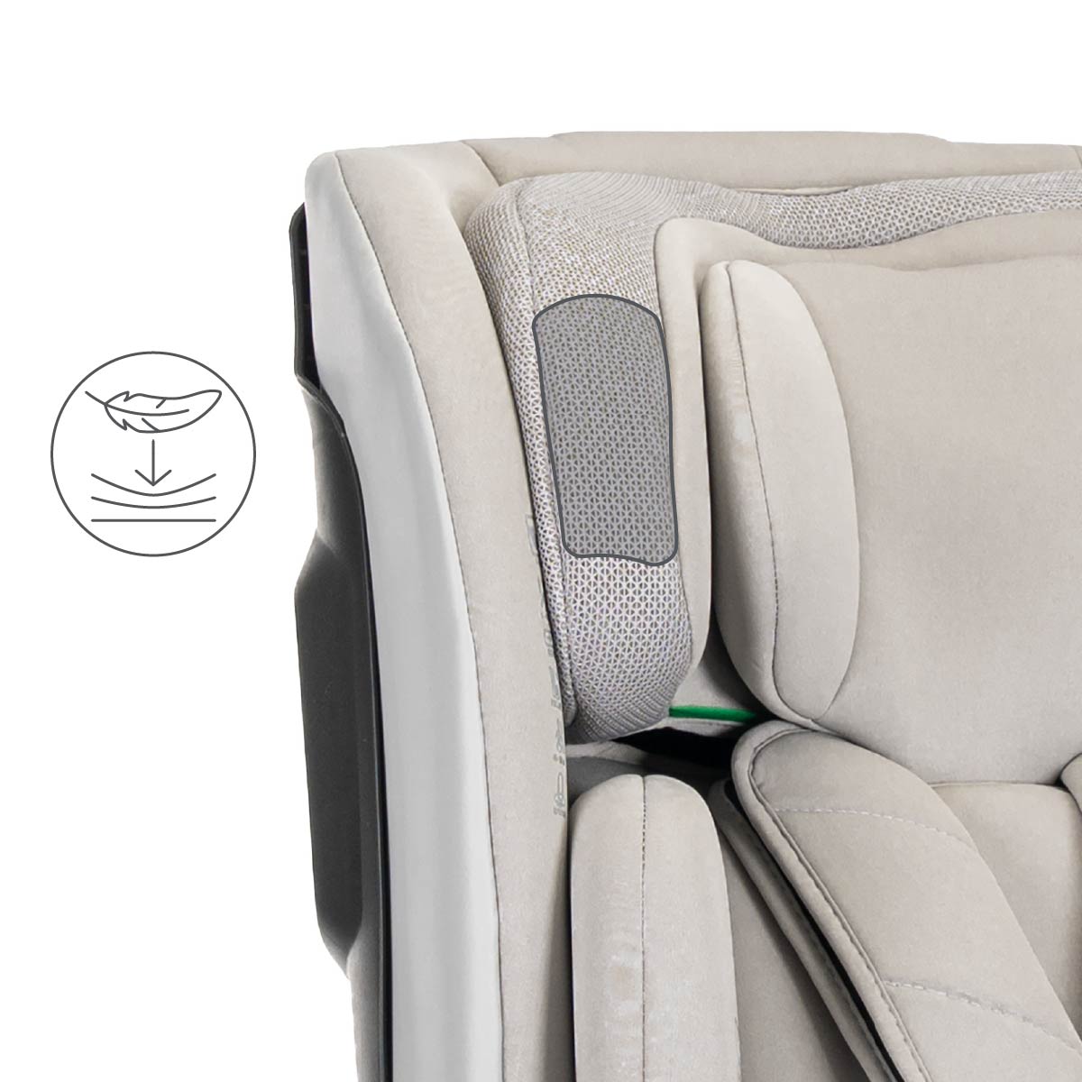 Lorelli Solaris - fotelik i-Size ISOFIX 40-150cm 360 SPS | Grey