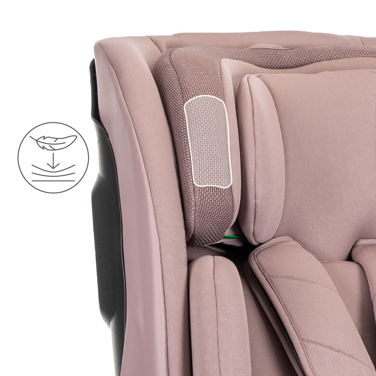 Lorelli Solaris - fotelik i-Size ISOFIX 40-150cm 360 SPS | Pink