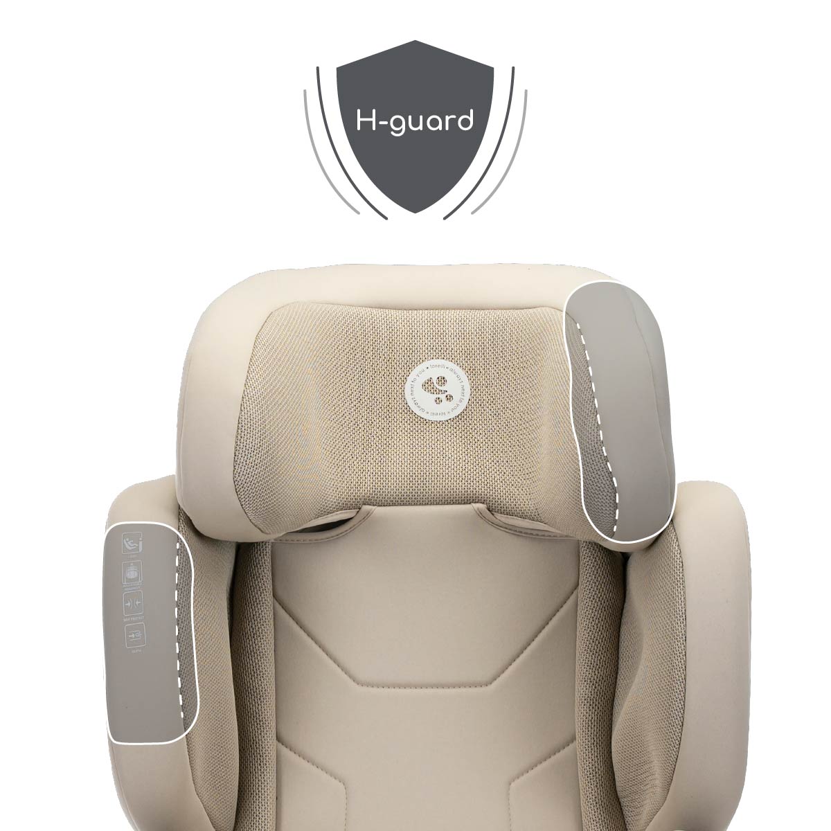 Lorelli Growgo - fotelik składany Isofix 100-150 I-Size | Beige