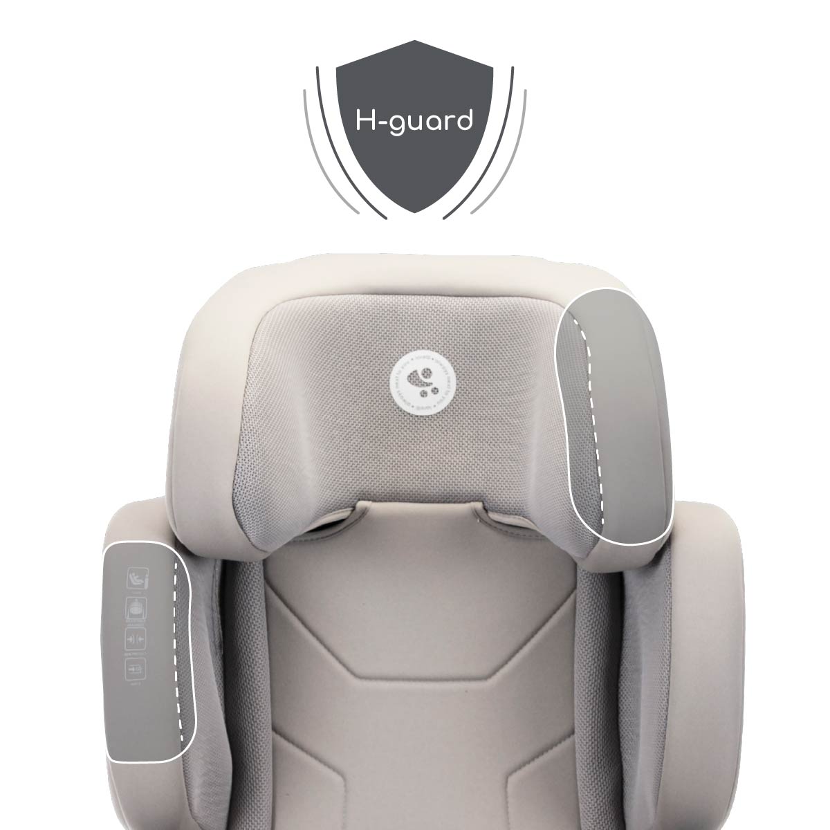 Lorelli Growgo - fotelik składany Isofix 100-150 I-Size | Grey