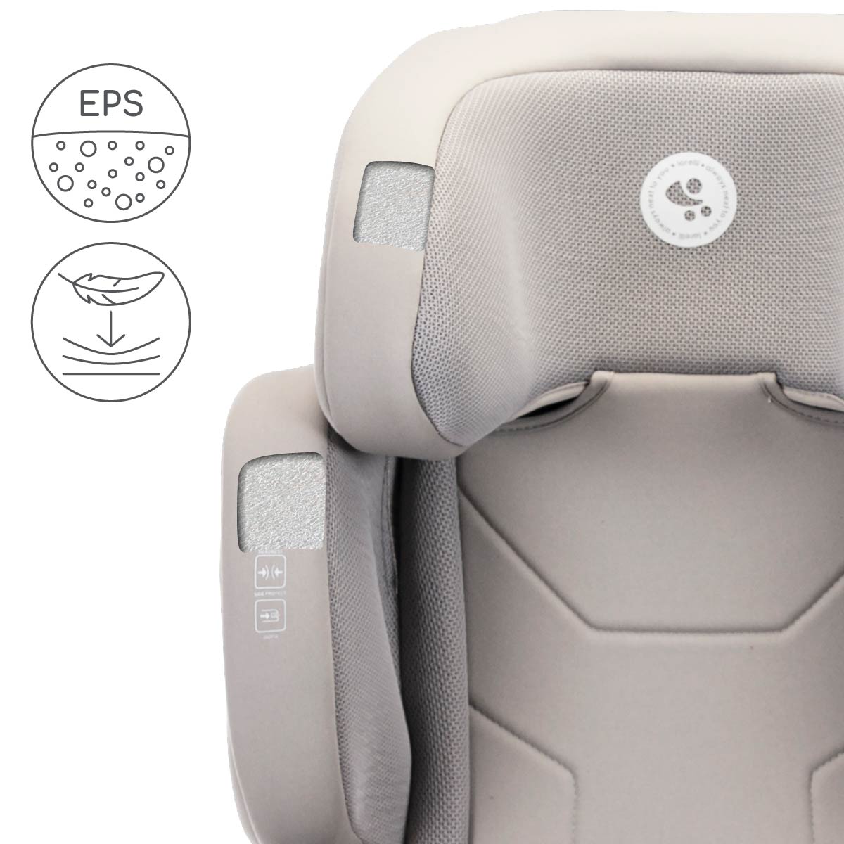 Lorelli Growgo - fotelik składany Isofix 100-150 I-Size | Grey