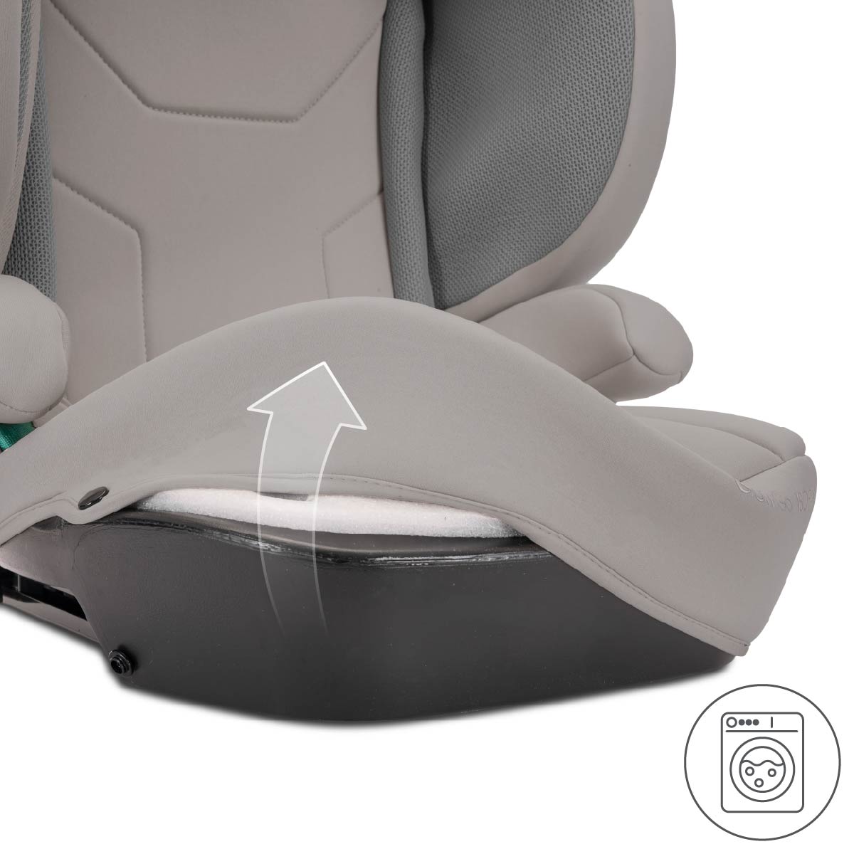 Lorelli Growgo - fotelik składany Isofix 100-150 I-Size | Grey
