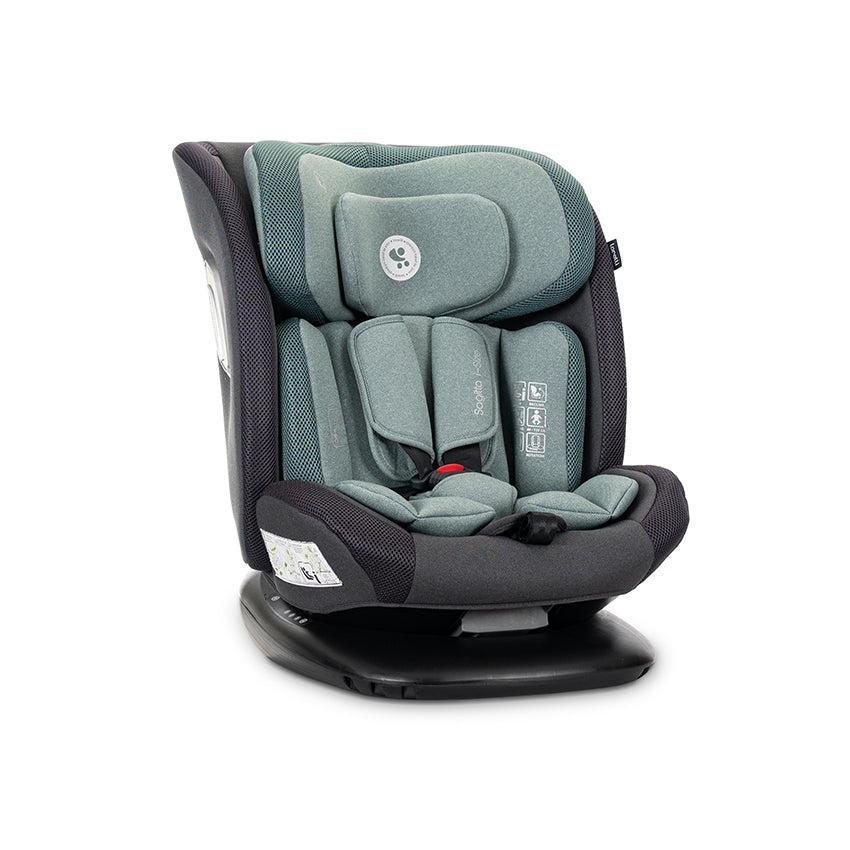 Lorelli Sagitta - fotelik i-Size 40-150cm 360 | Green