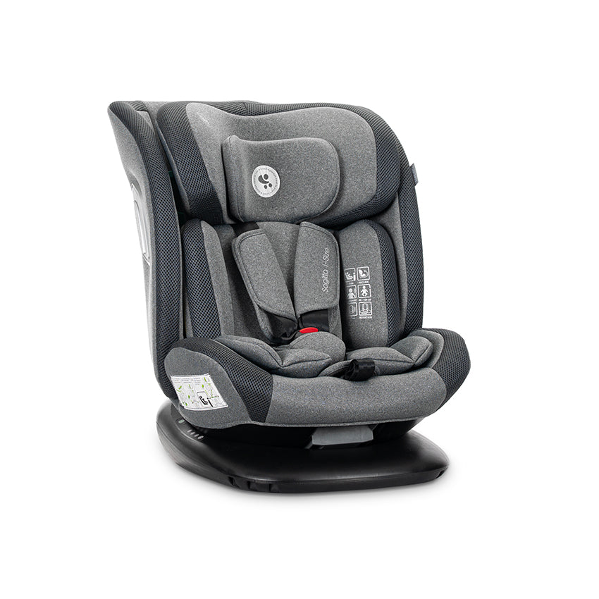Lorelli Sagitta - fotelik i-Size 40-150cm 360 | Grey