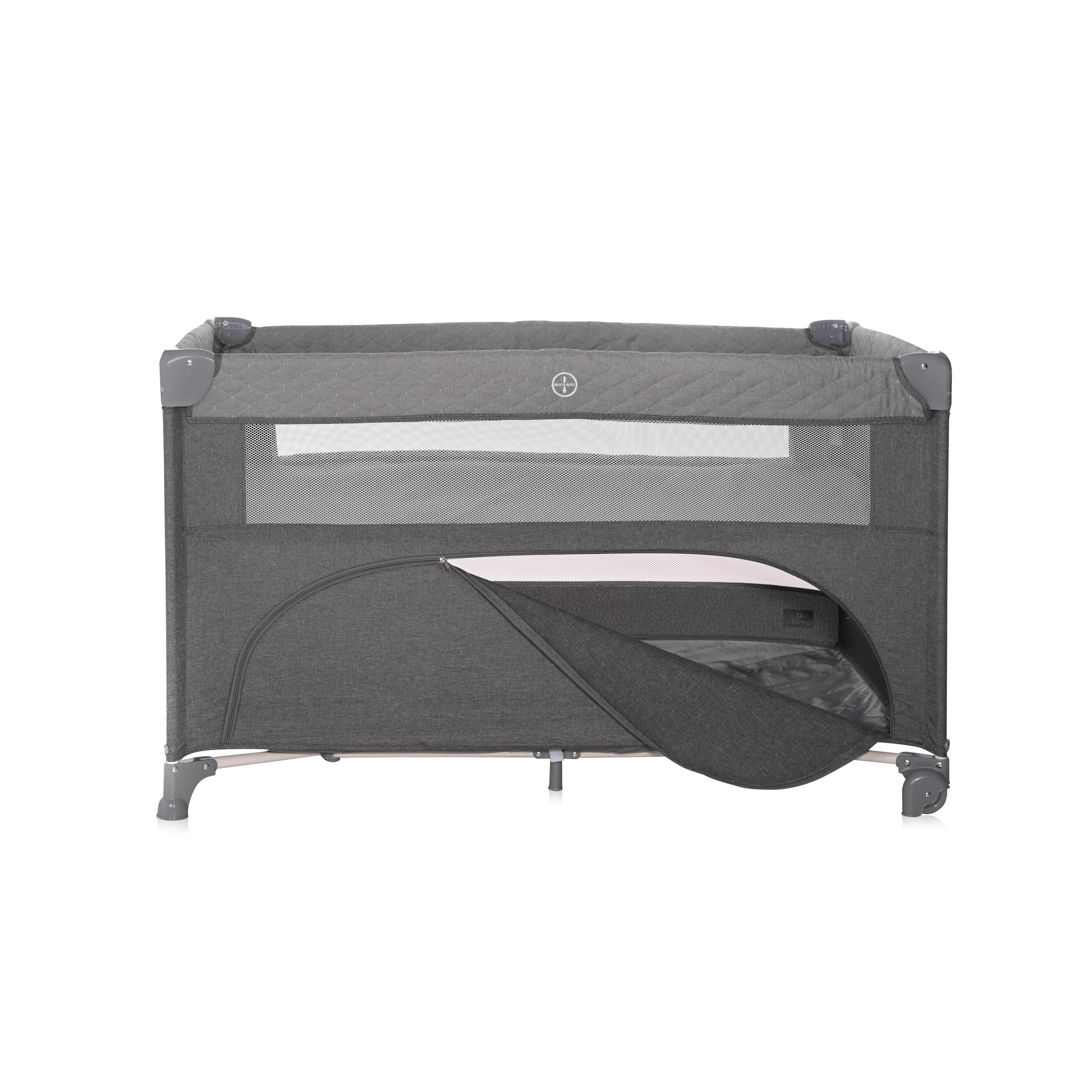 Lorelli Up and Down - łóżeczko turystyczne | Cool Grey