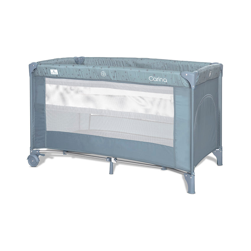 Lorelli Carina - łóżeczko turystyczne 2 poziomowe | Blue Stars