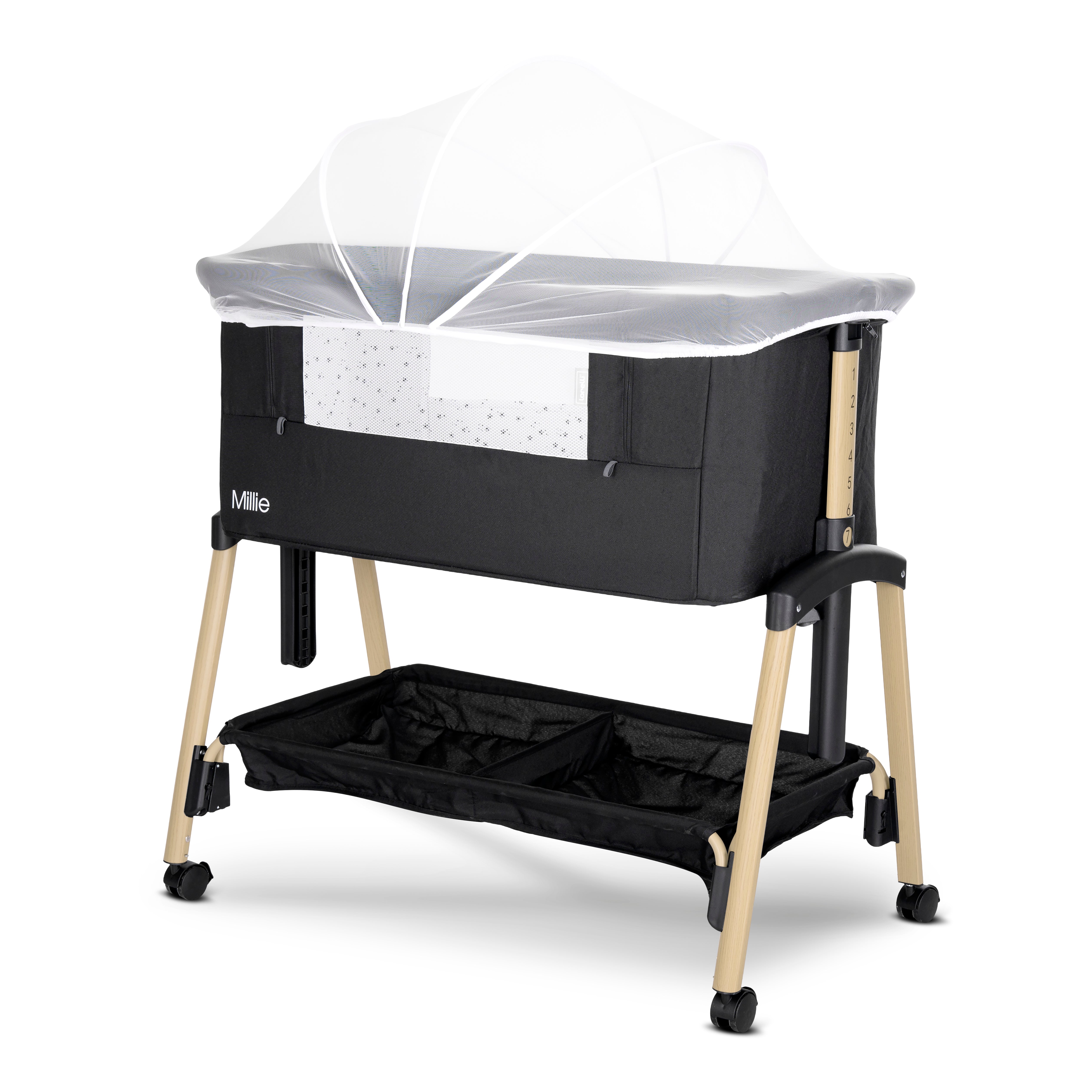 Lorelli Millie - łóżeczko kołyska | Black