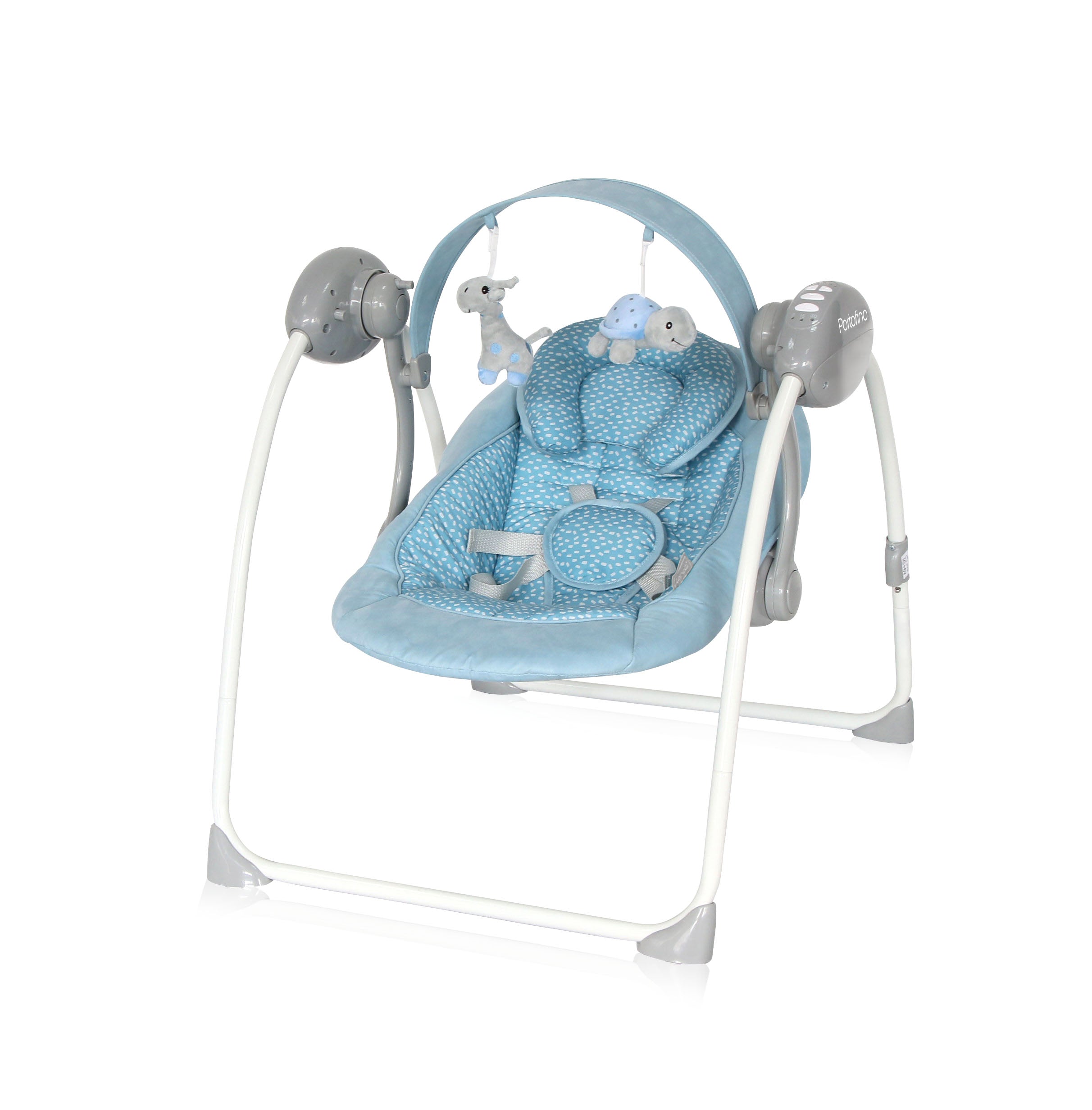 Lorelli Portofino - leżaczek, bujaczek | Cameo Blue