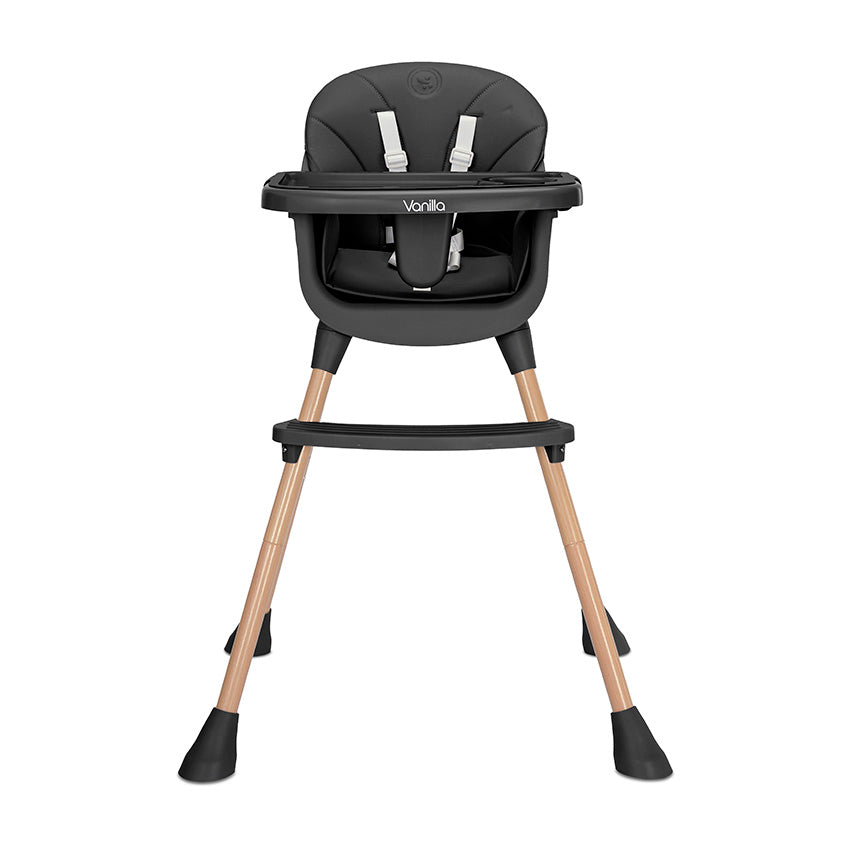 Lorelli Vanilla - krzesełko do karmienia 3w1 | Black