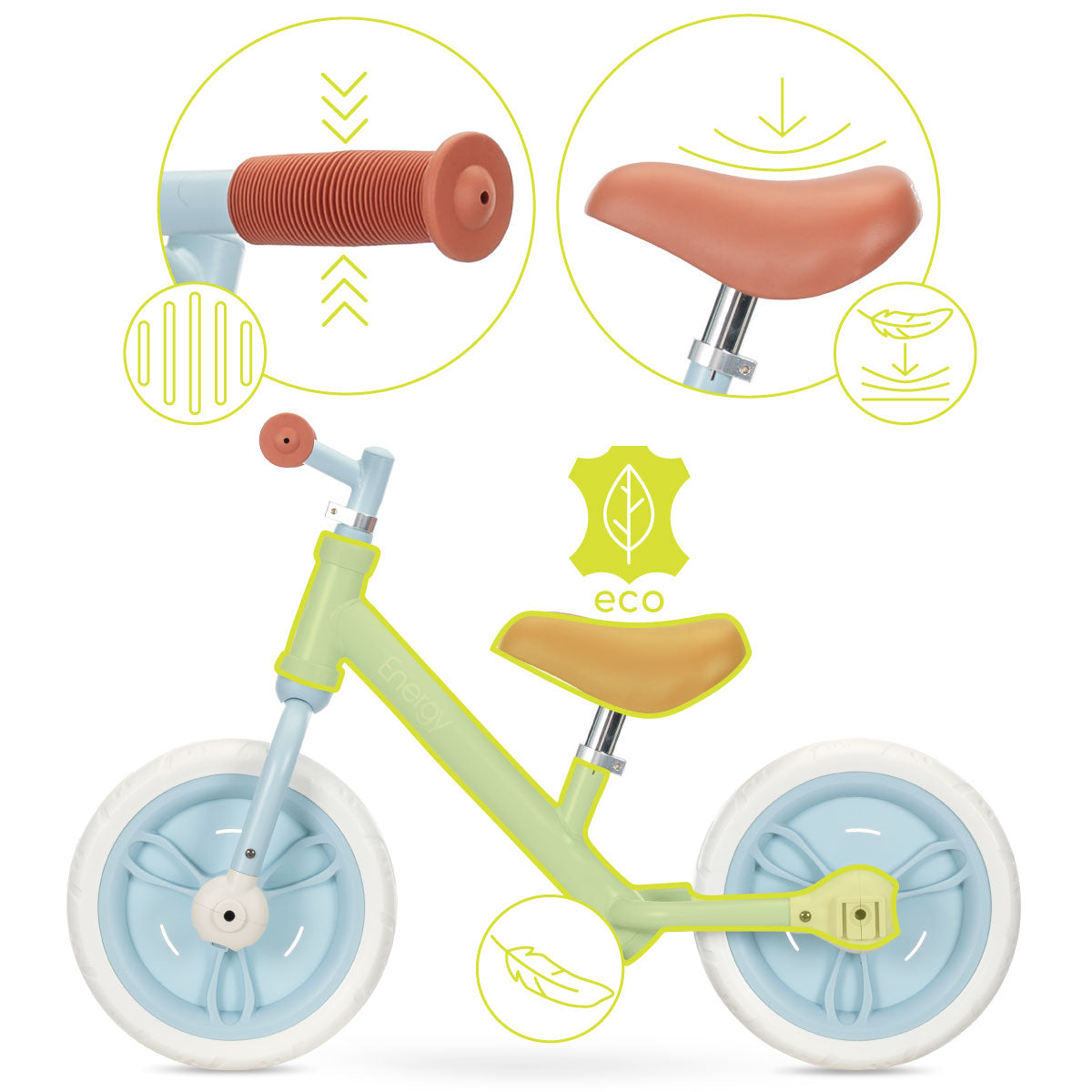 Lorelli Energy - rowerek biegowy 2w1 | Blue.